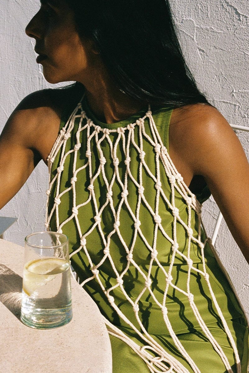 Faithfull - Nelas Macrame Top Off - White - Final Sale - Image 2