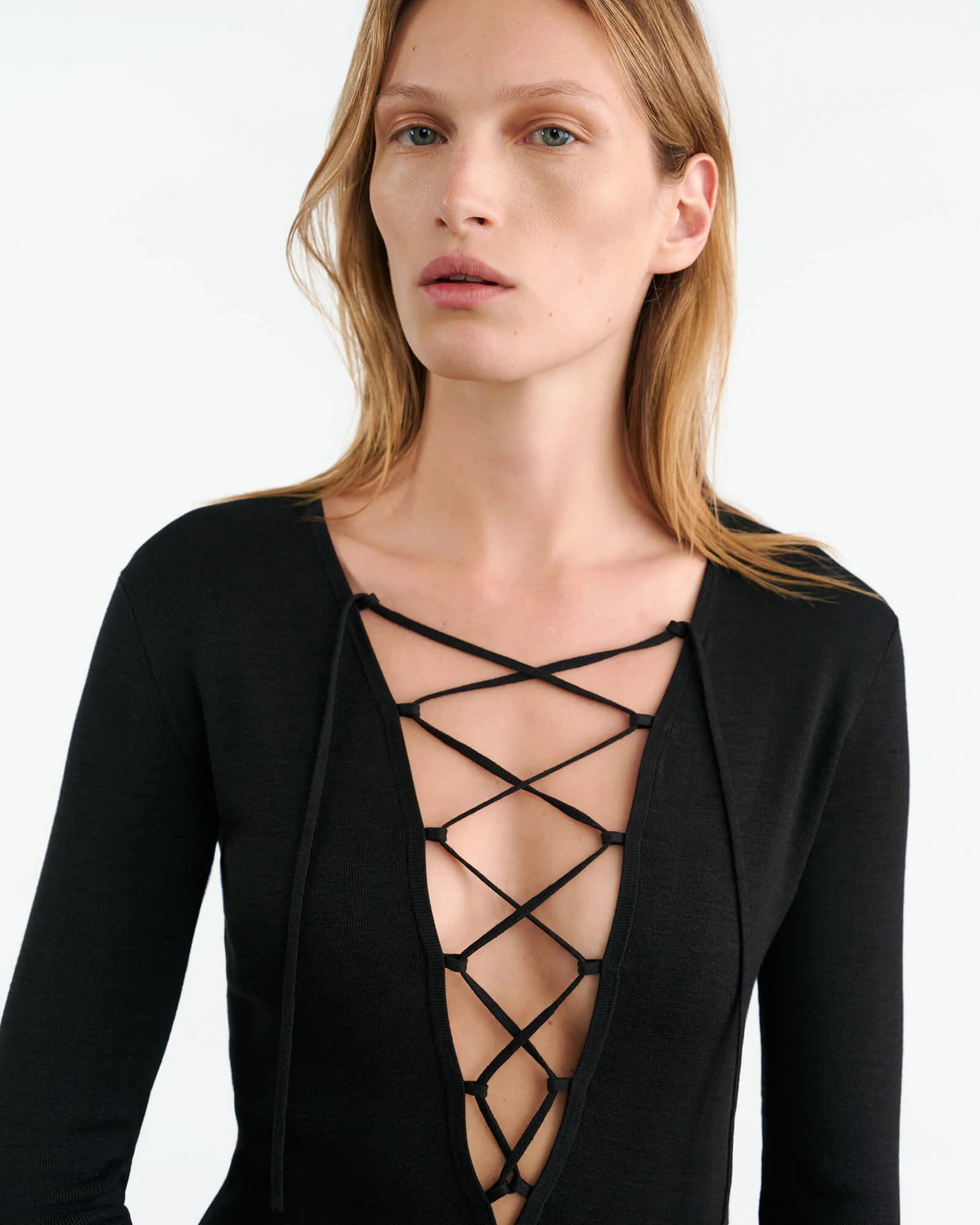 Nili Lotan - BOWIE SILK KNIT DRESS - Image 3