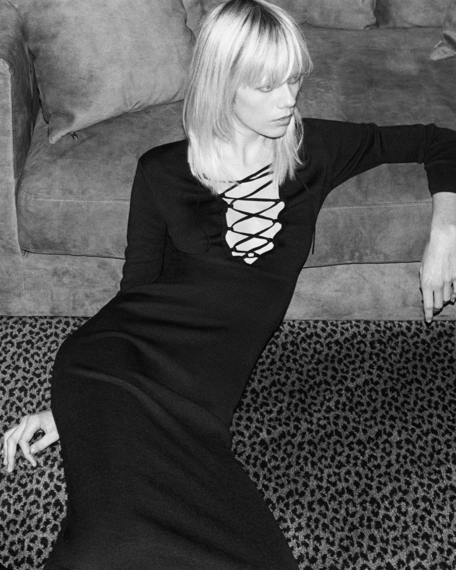 Nili Lotan - BOWIE SILK KNIT DRESS - Image 6