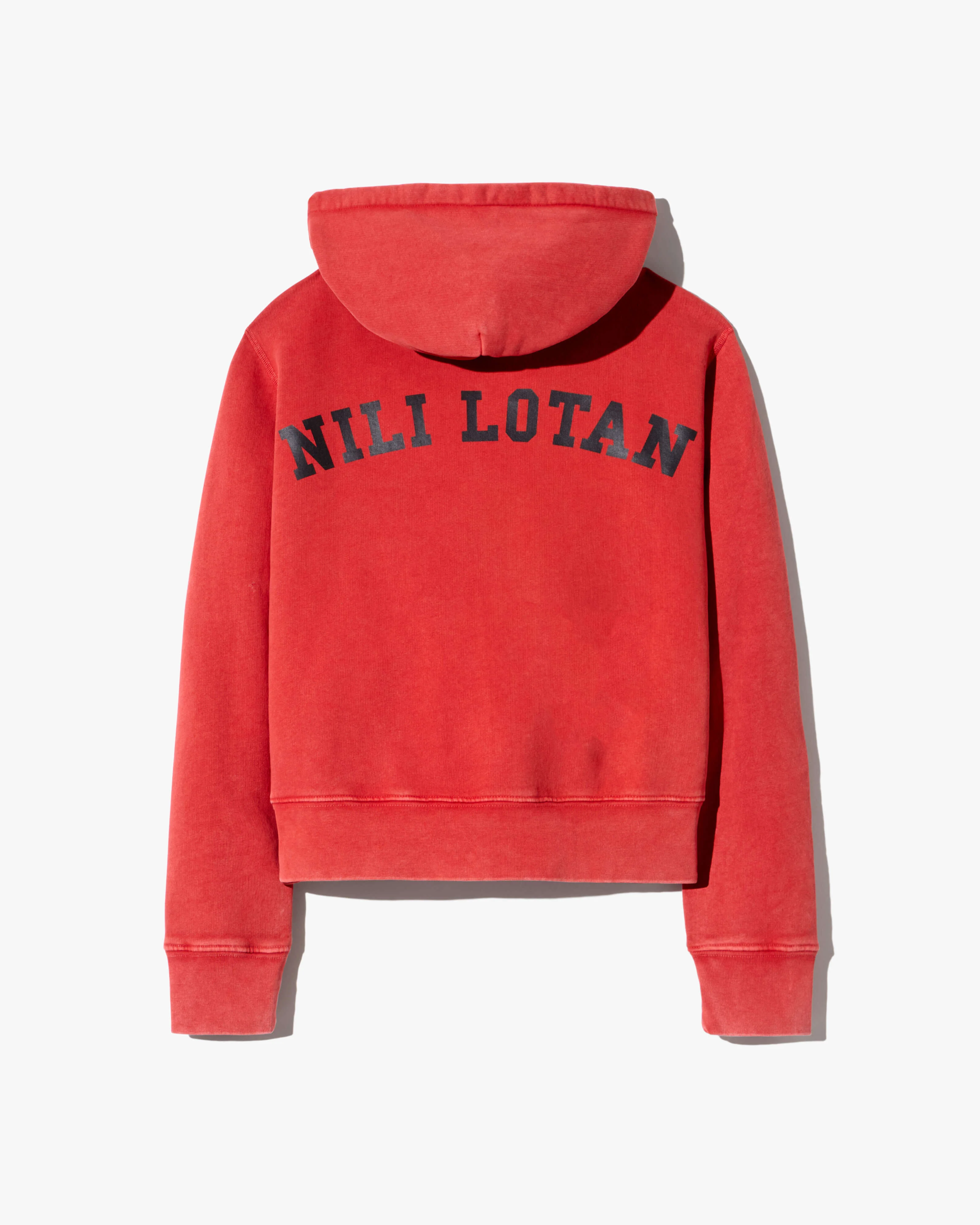 Nili Lotan - CALLIE ZIP UP NL PRINT HOODIE - Image 2