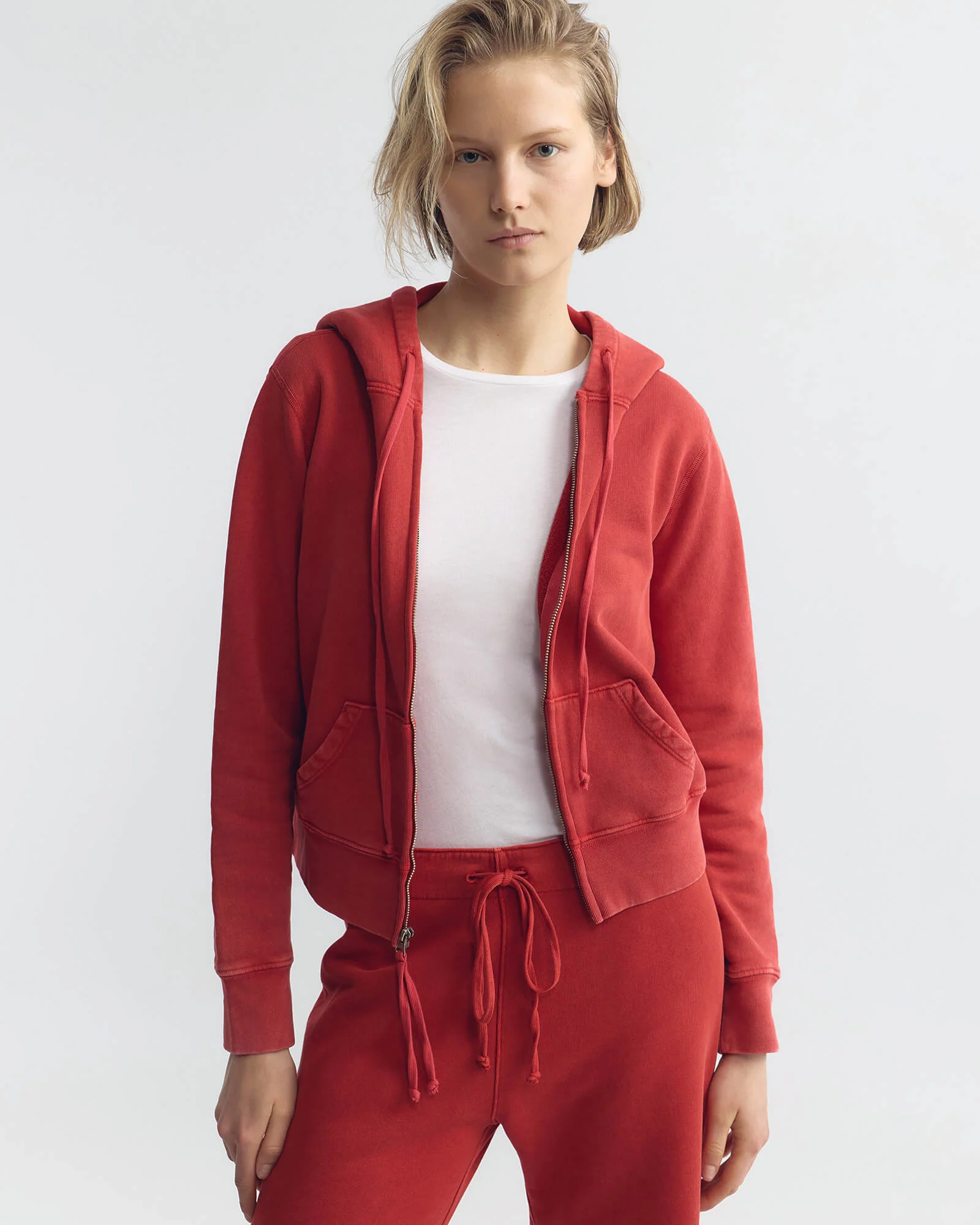 Nili Lotan - CALLIE ZIP UP NL PRINT HOODIE - Image 3