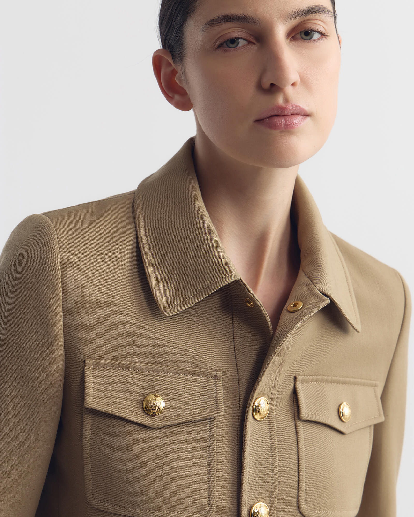Nili Lotan - EDNA CROPPED WOOL JACKET - Image 3