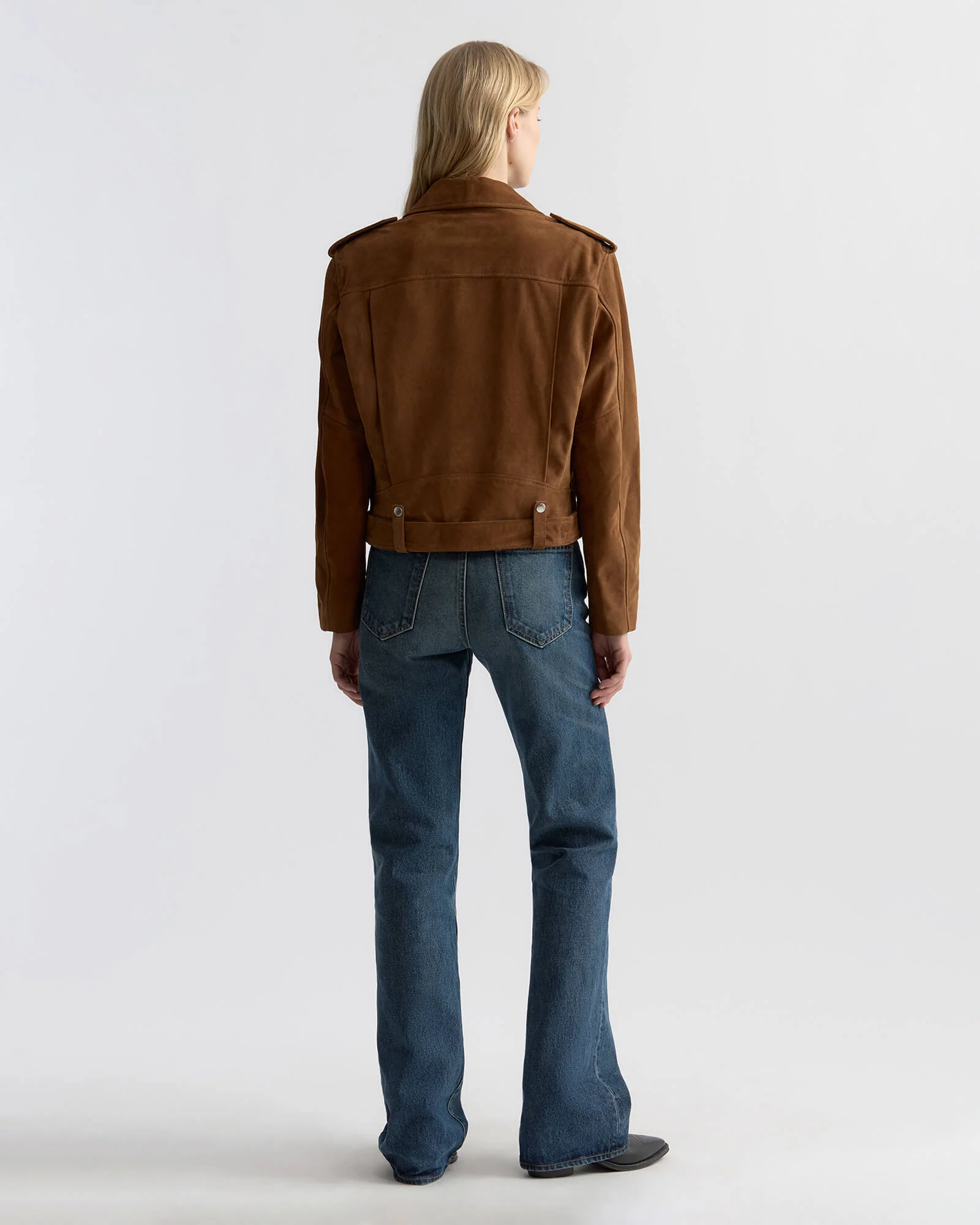 Nili Lotan - EVEL BIKER SUEDE JACKET - Image 5