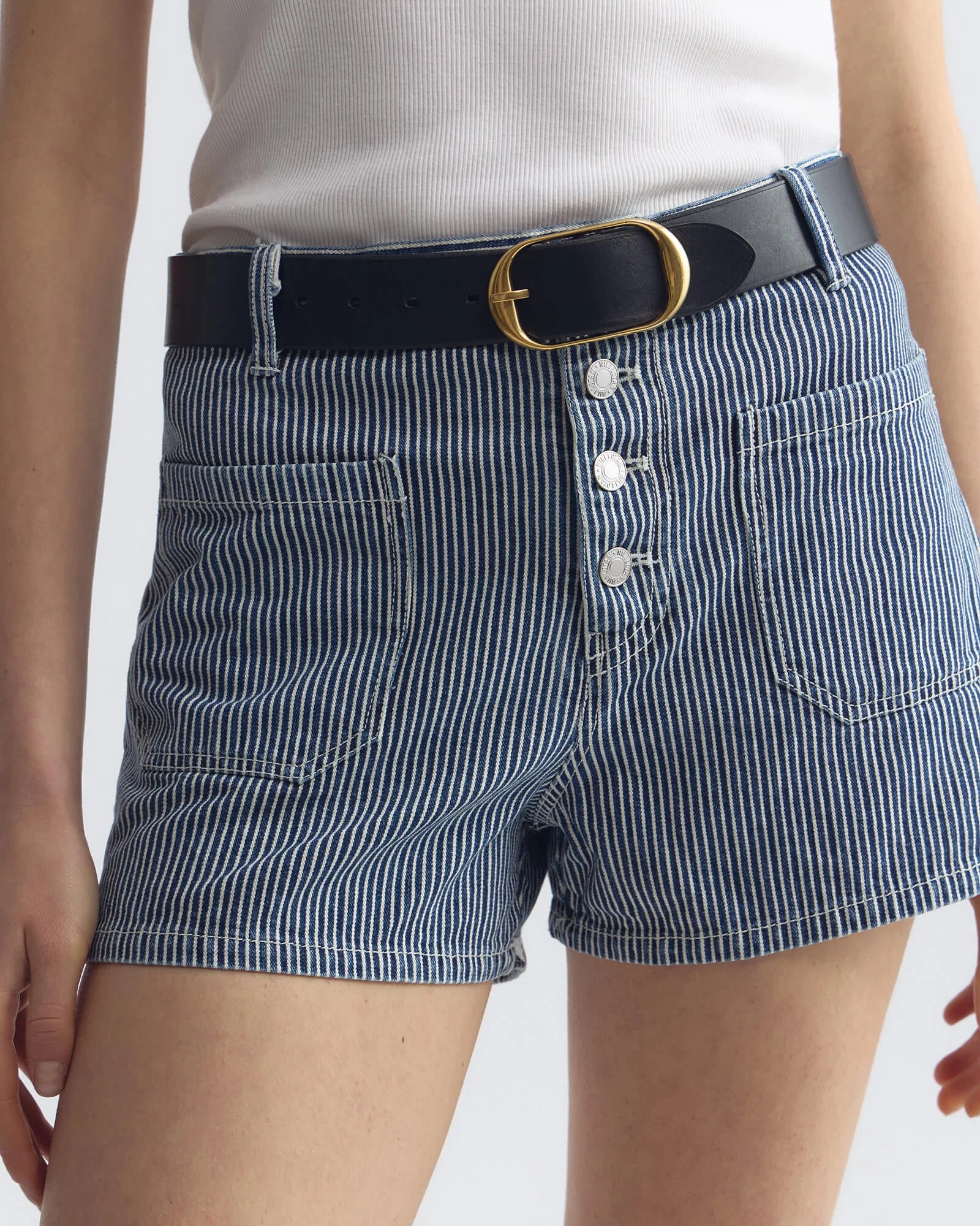 Nili Lotan - HARLEY STRIPED SHORT - Image 4