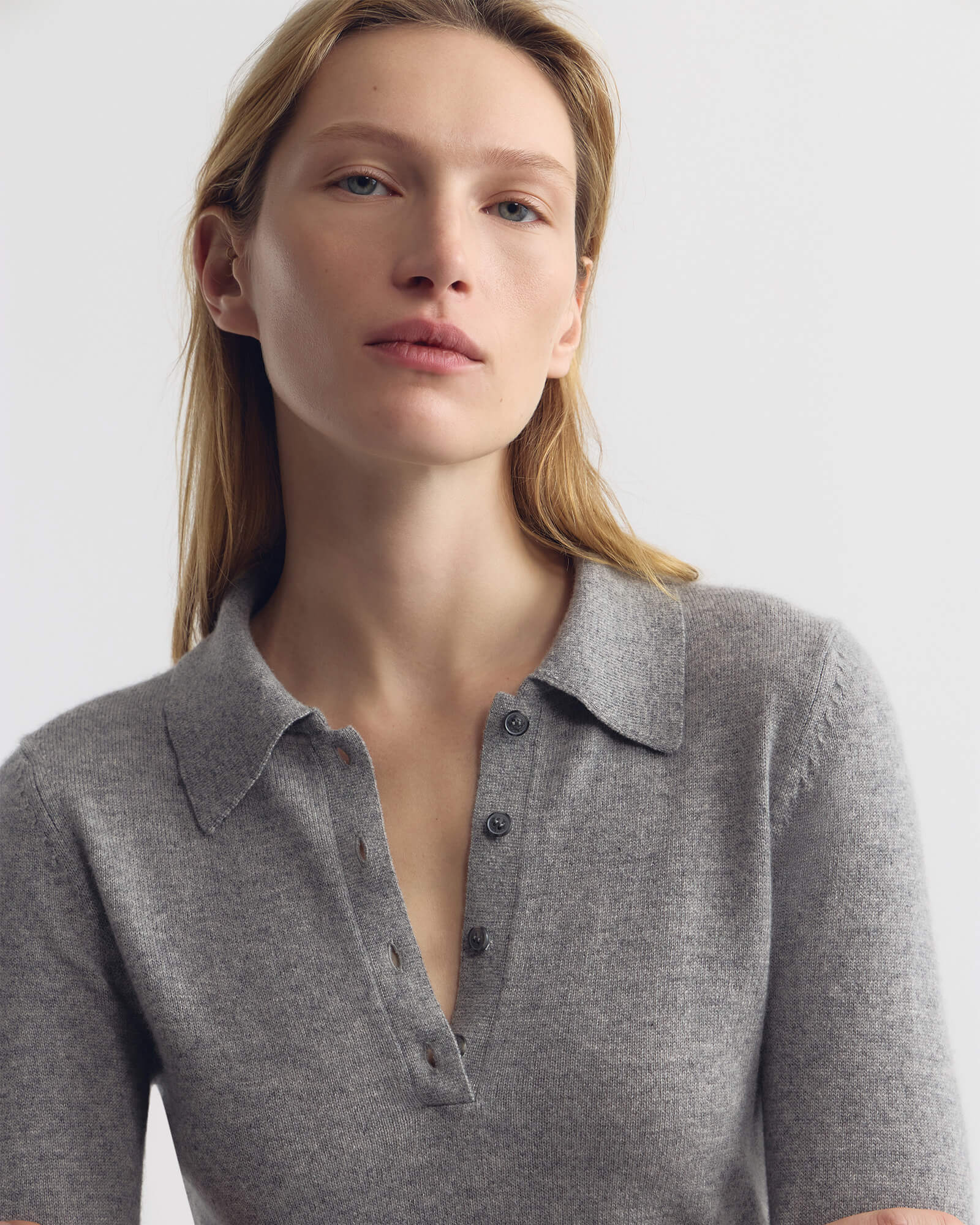 Nili Lotan - PRESCOTT SWEATER CASHMERE POLO - Image 3