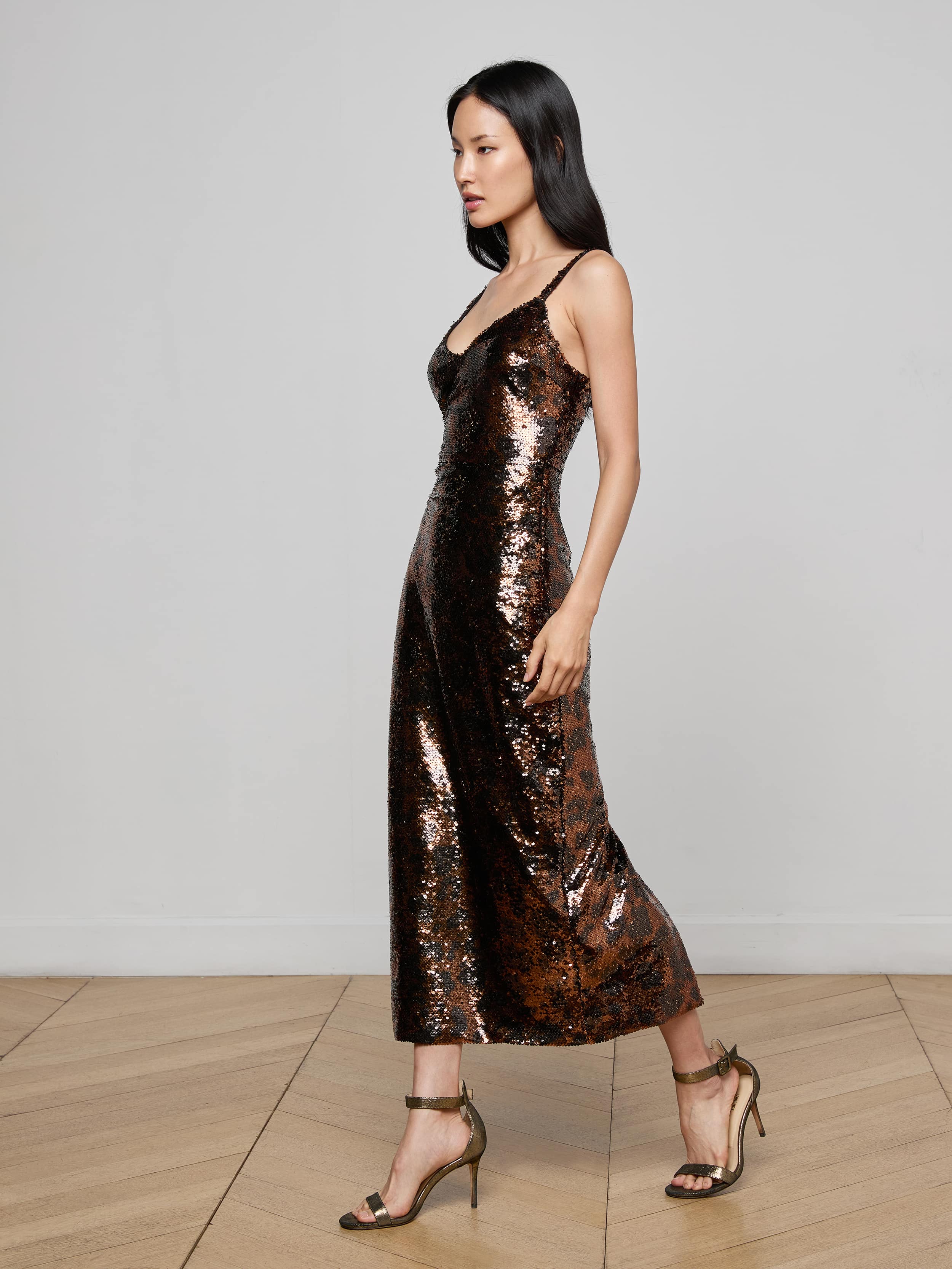 L'AGENCE - Noella Sequin Dress - Image 2