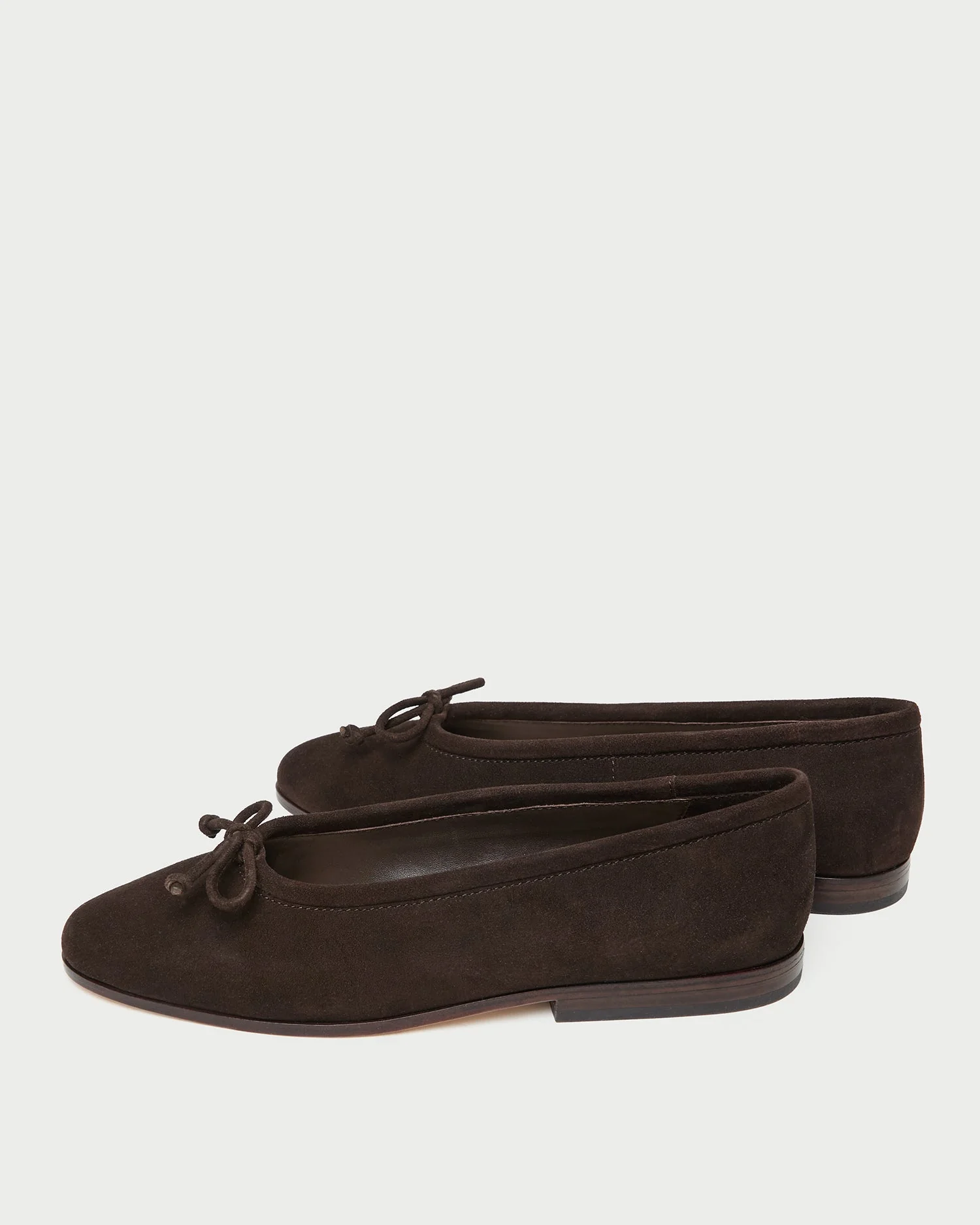 Loeffler Randall - Noelle Brown Suede Ballet Flat - Image 4