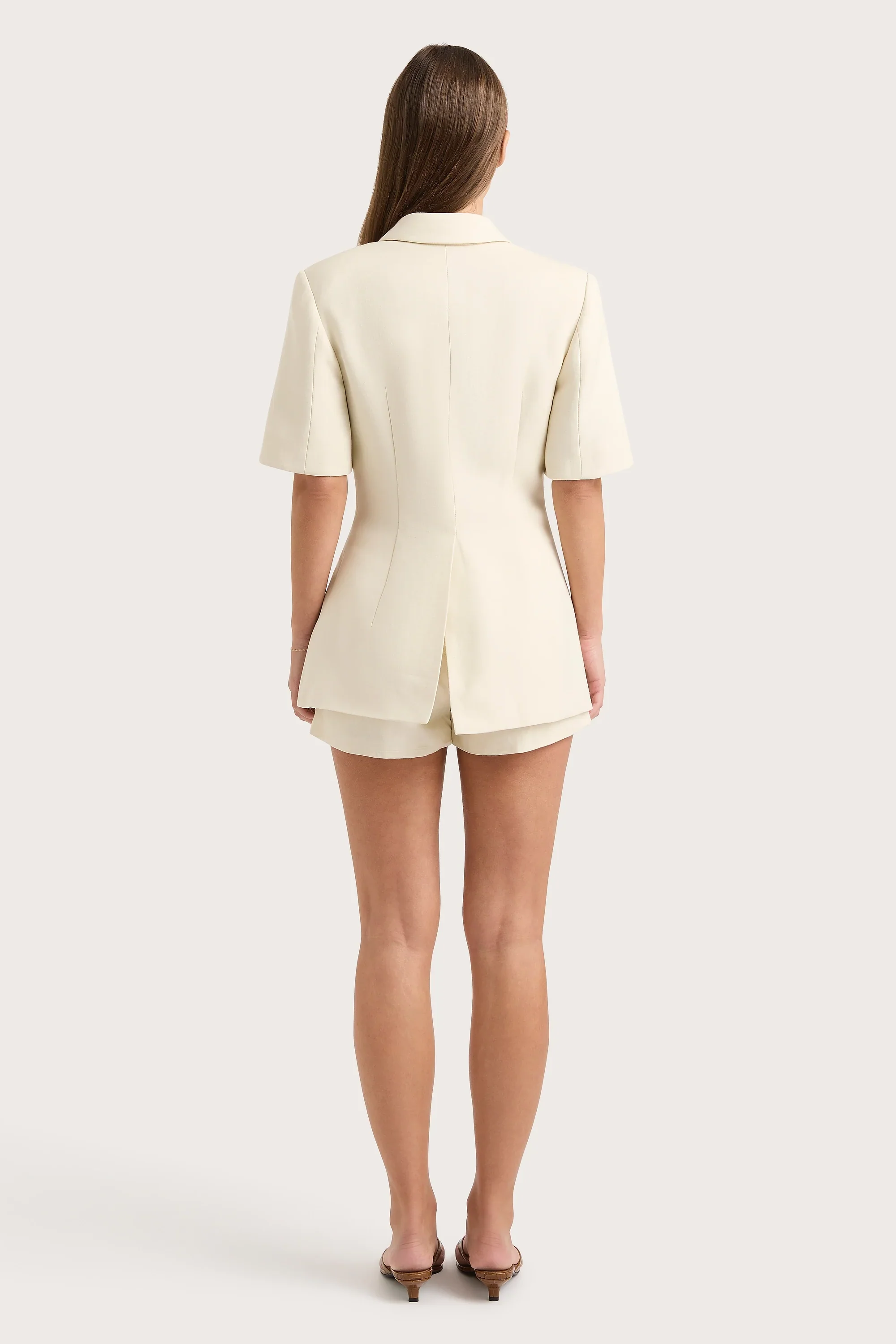 Faithfull - Noto Mini Short Beige - Final Sale - Image 5