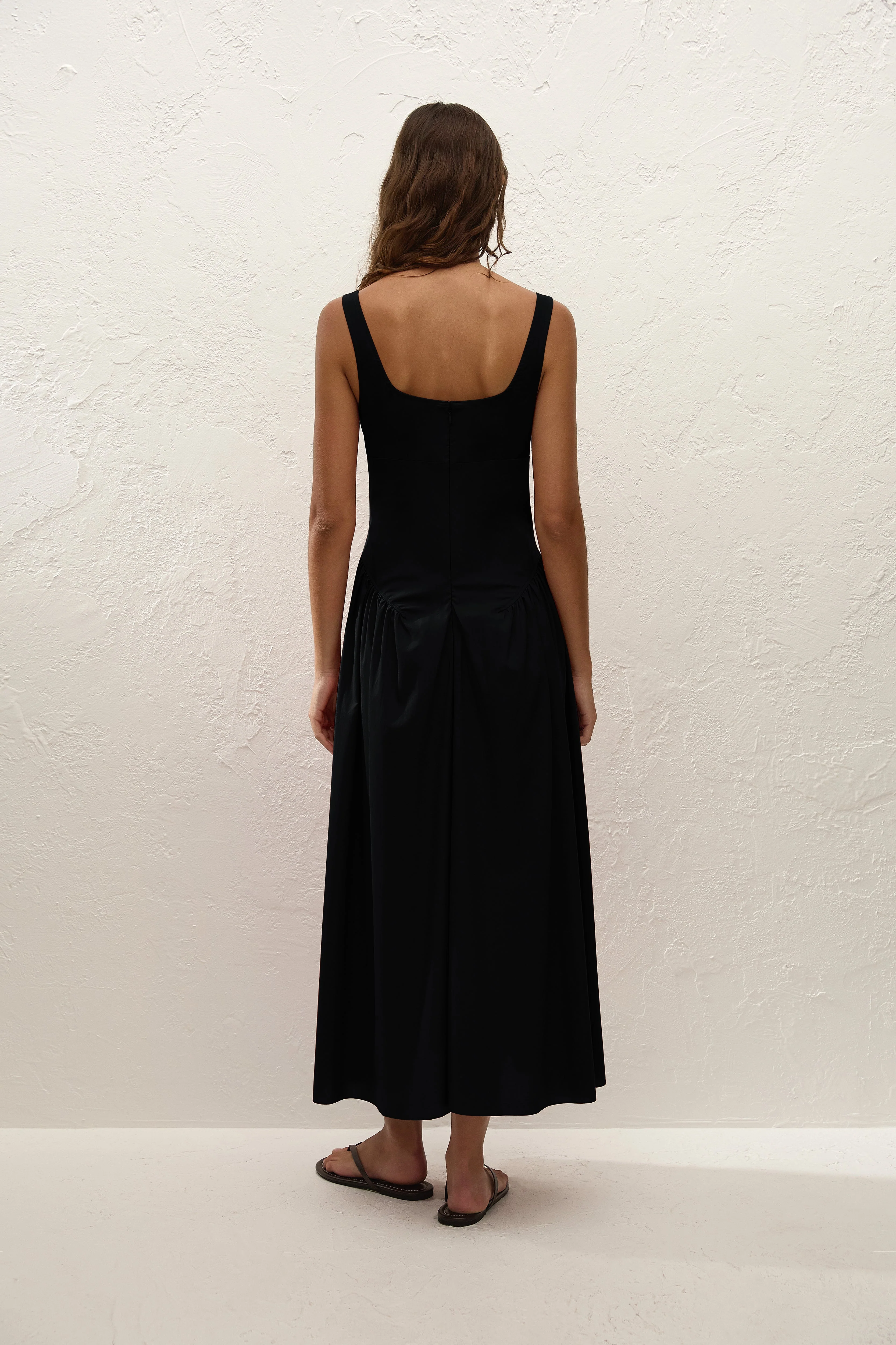Faithfull - Olas Midi Dress Black - Image 4