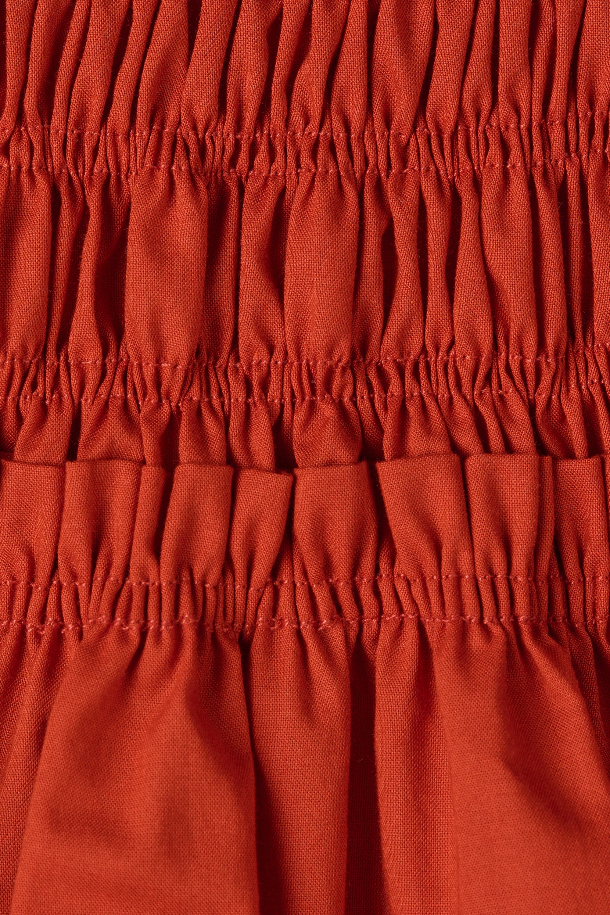 Faithfull - Olas Midi Dress Dusty Tomato - Image 5