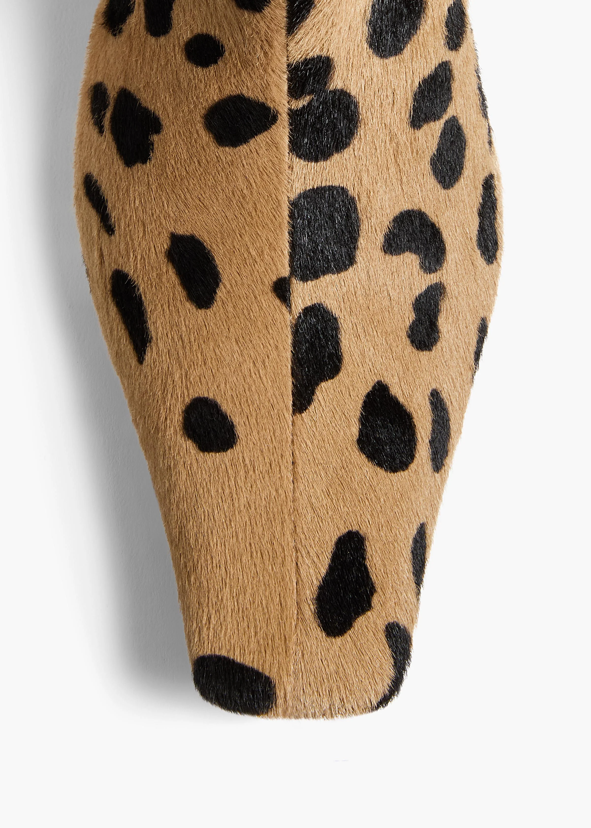 Khaite - Ona Knee - High Boot in Hyena Print Haircalf - Image 9