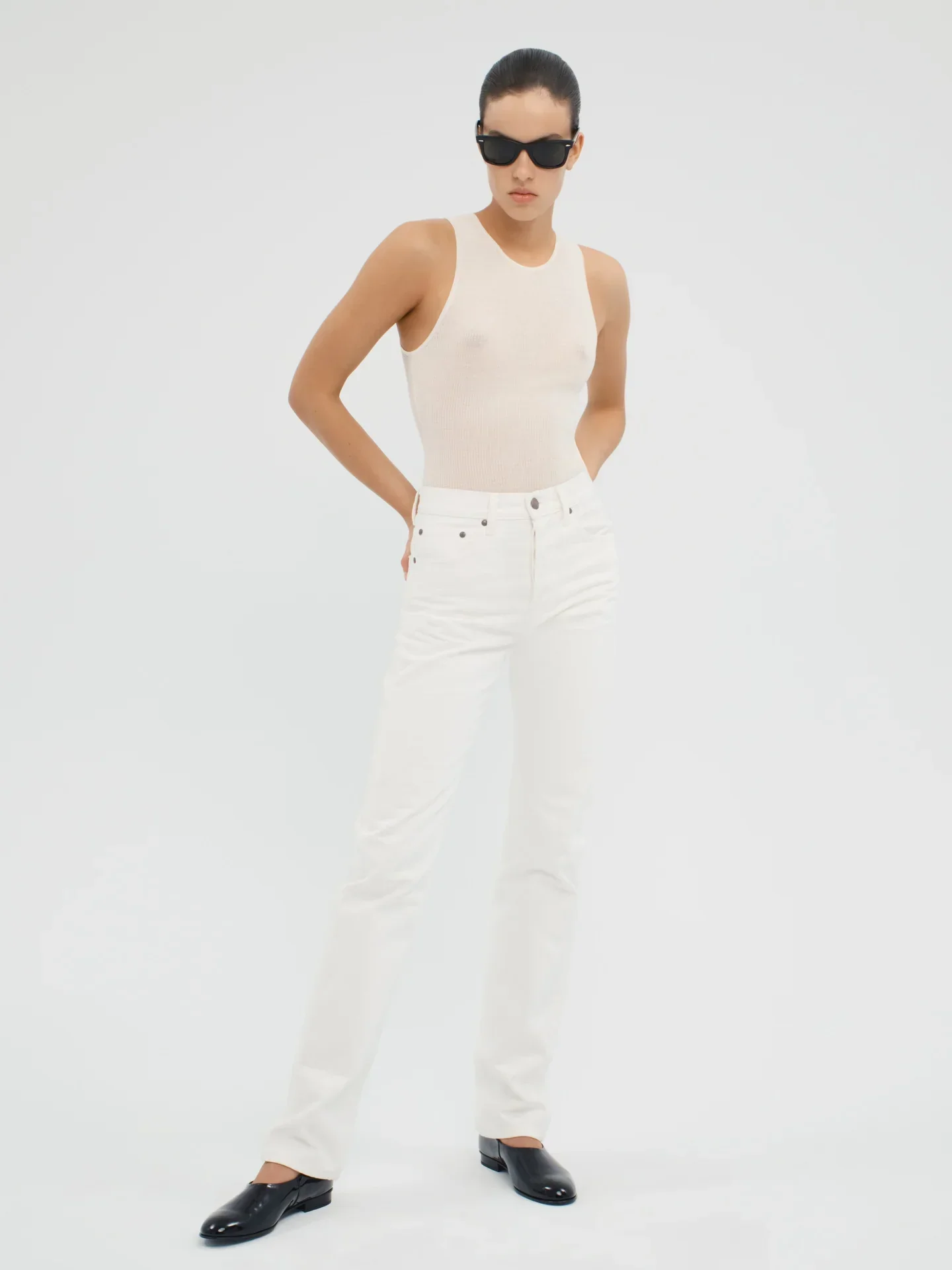 Aflalo - Orwell Jean in Rigid Denim - Image 3