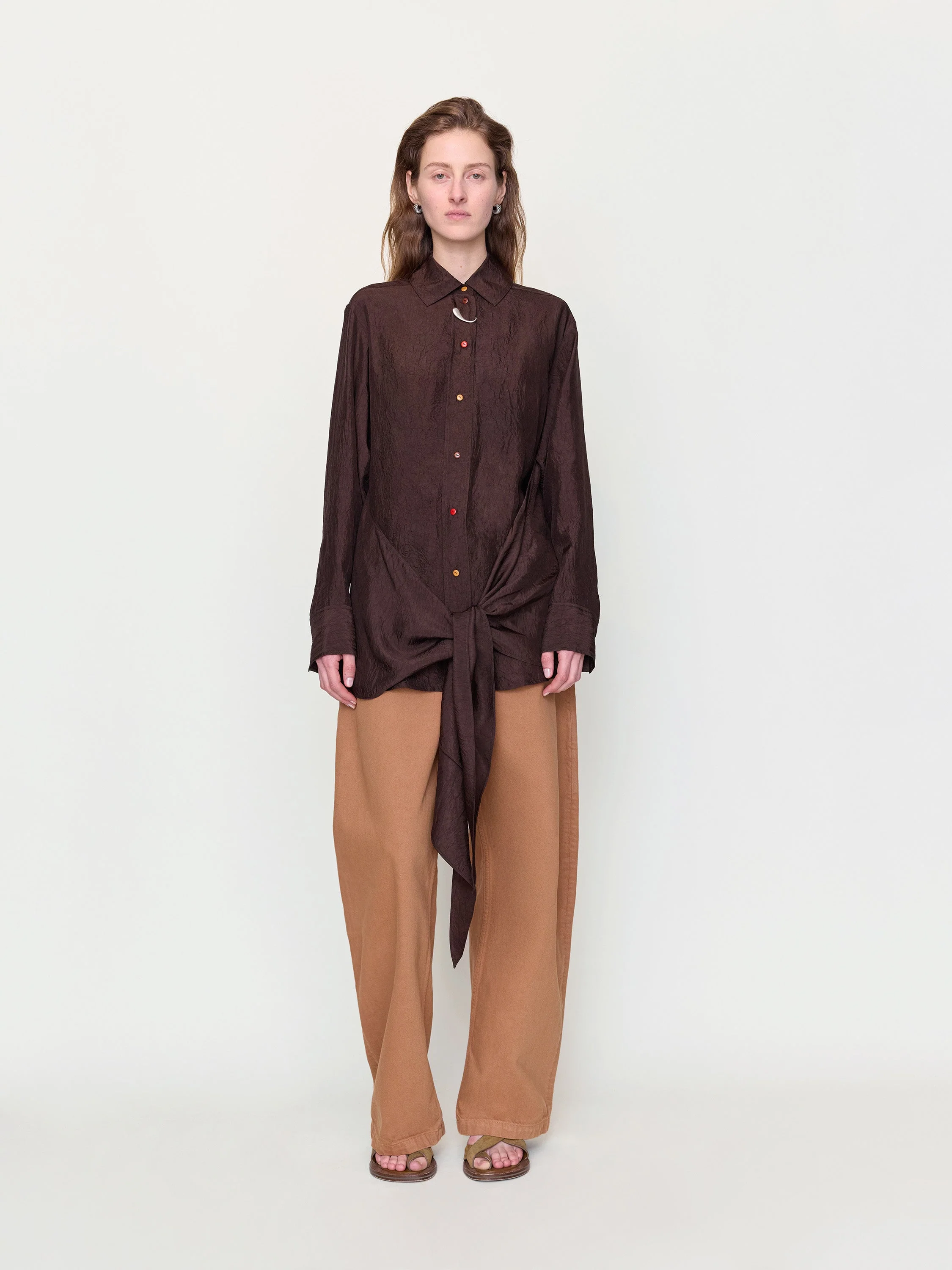 OSSOU - Arroyo Shirt in Cedar