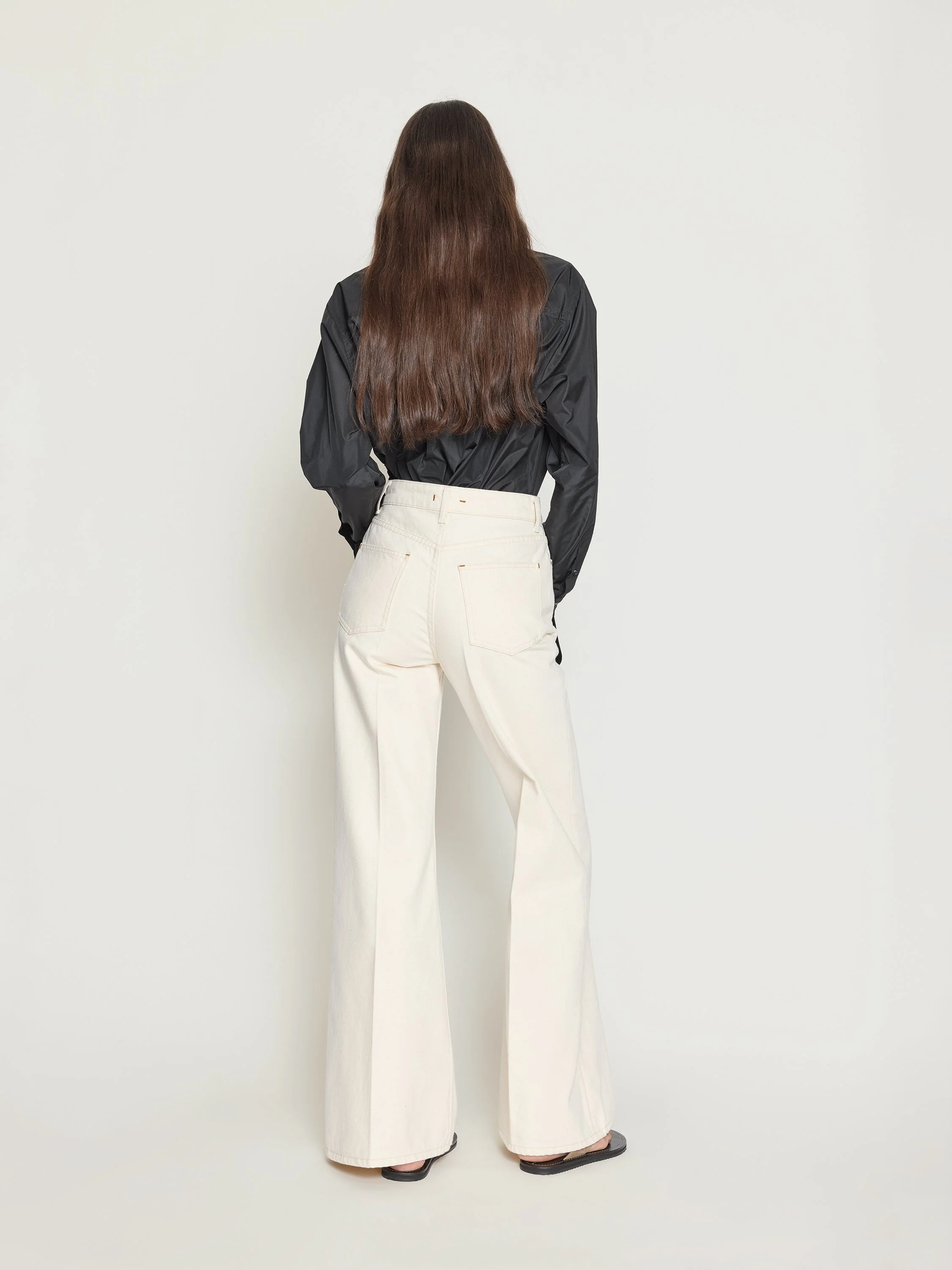 OSSOU - Trace Jean in Buff Wash - Image 3