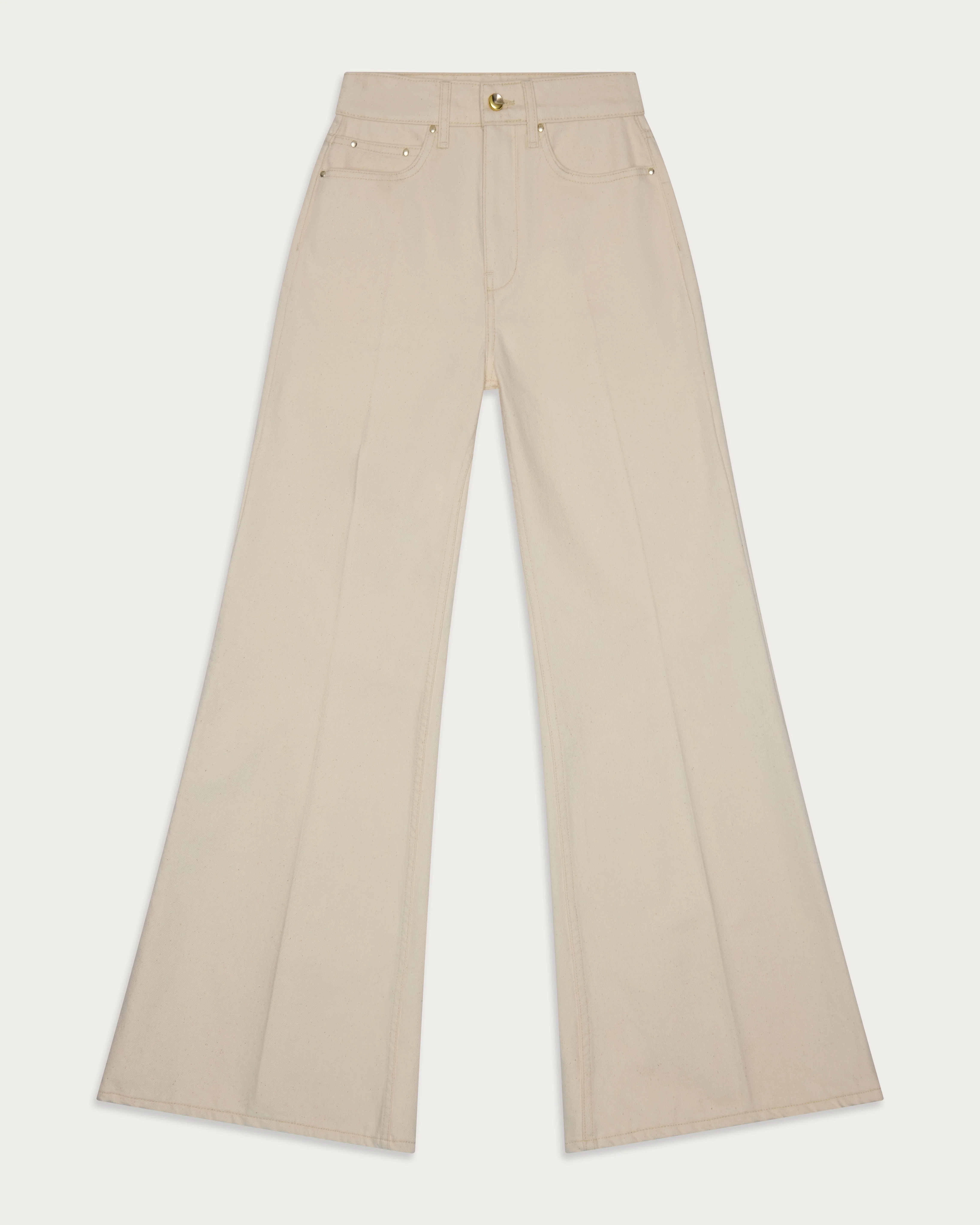 OSSOU - Trace Jean in Buff Wash - Image 4