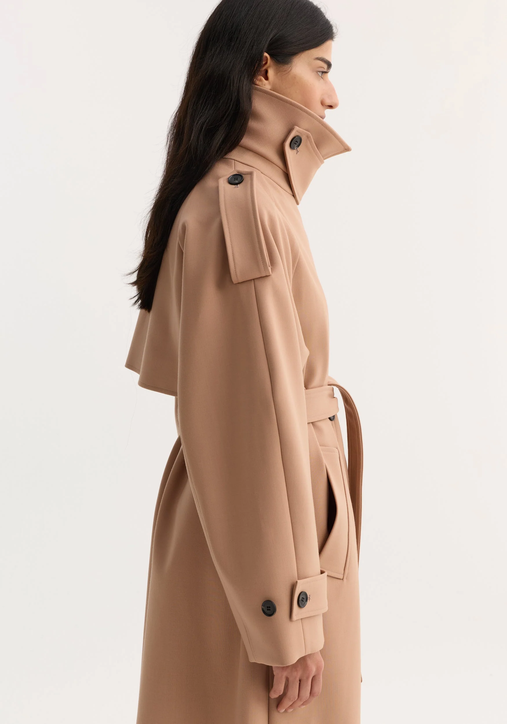 ROHE - Oversized classic trench | powder - Image 5