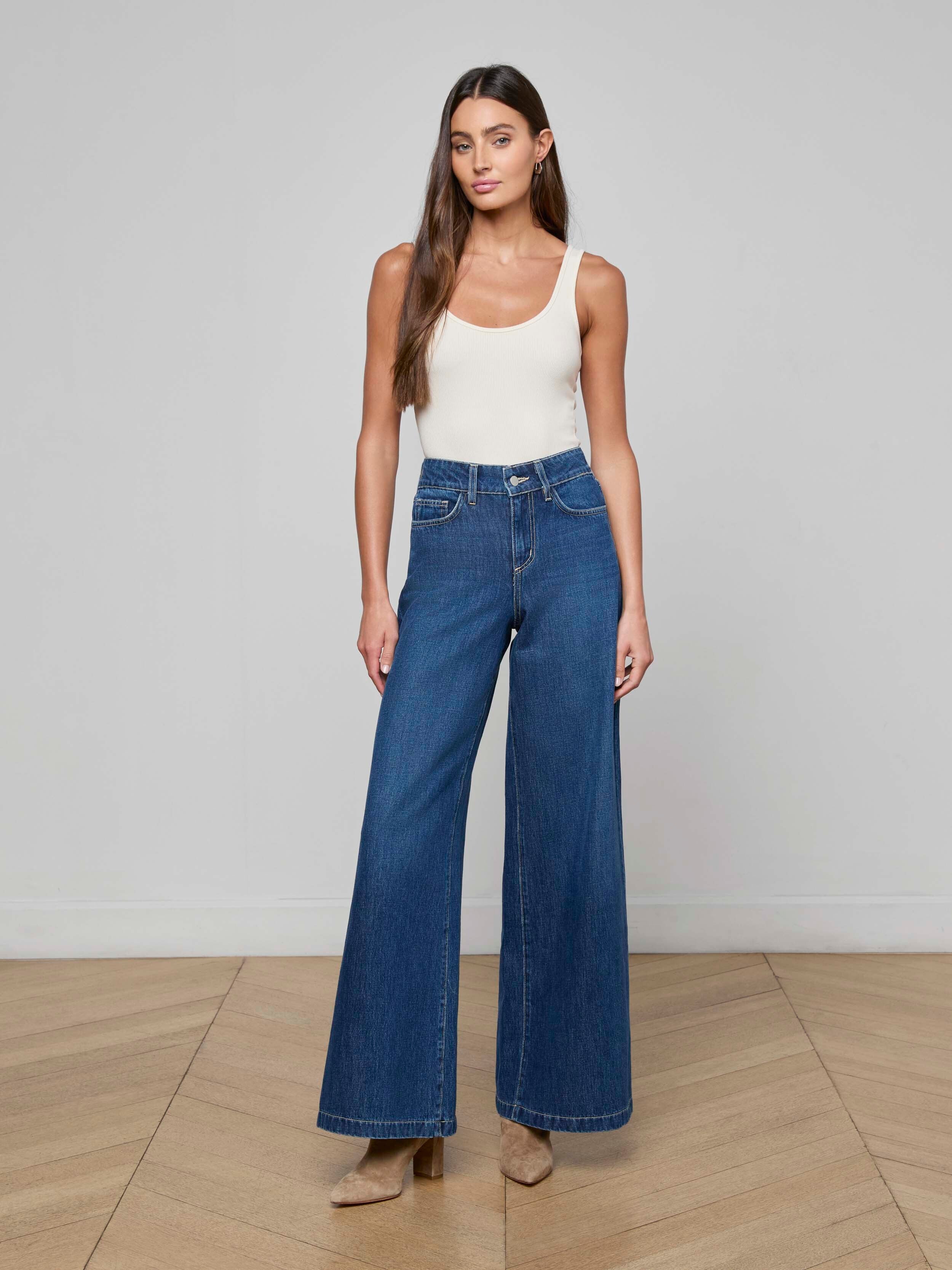 L'AGENCE - Pacey Wide - Leg Jean - Image 2