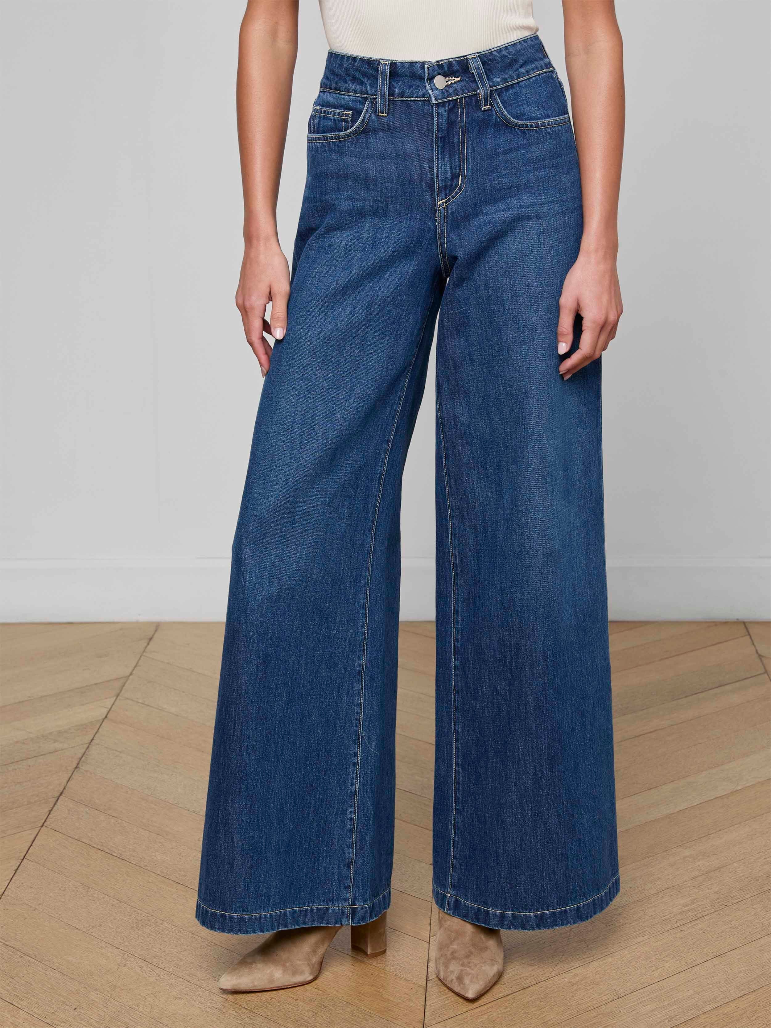 L'AGENCE - Pacey Wide - Leg Jean - Image 3