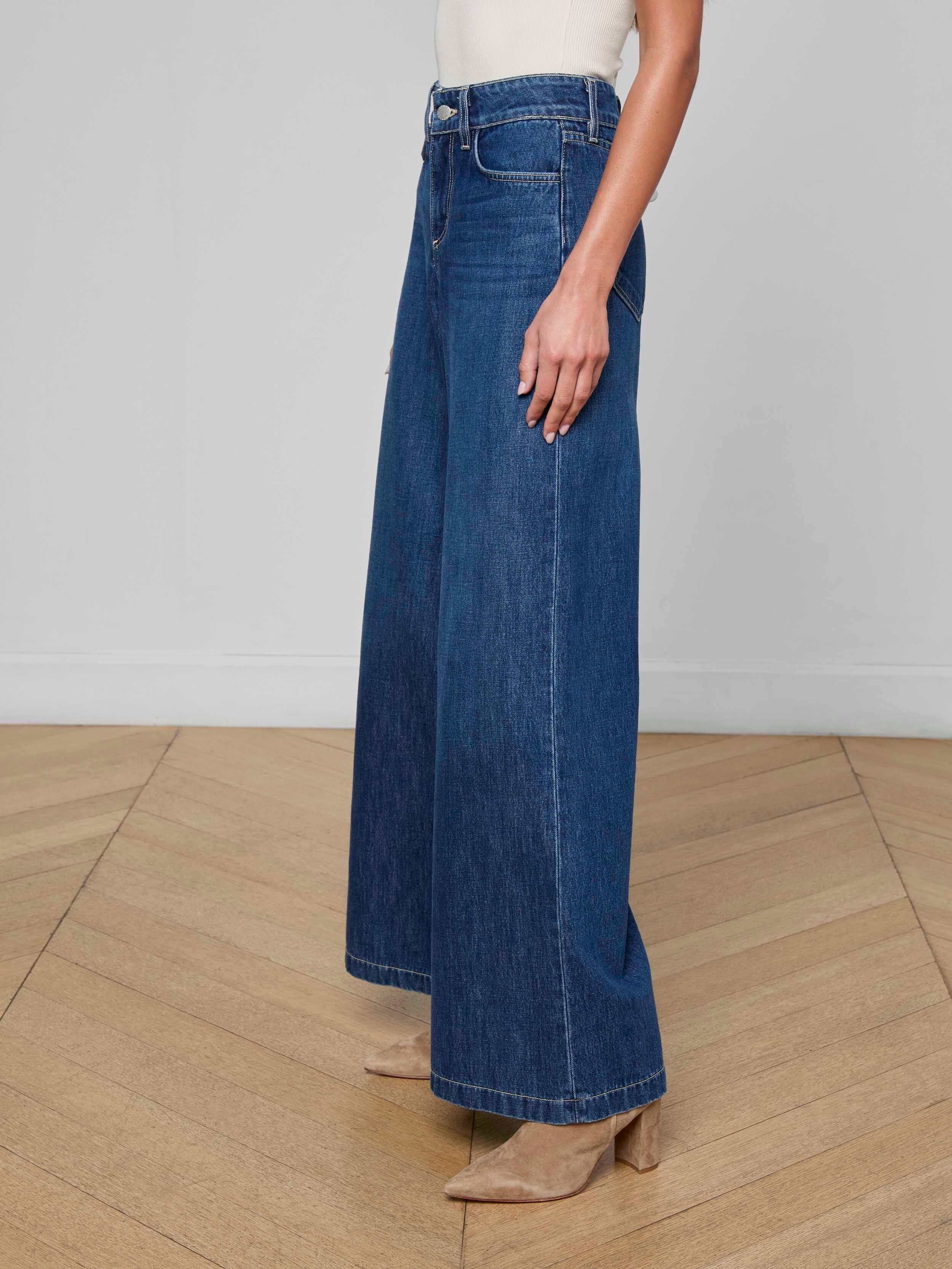 L'AGENCE - Pacey Wide - Leg Jean - Image 4