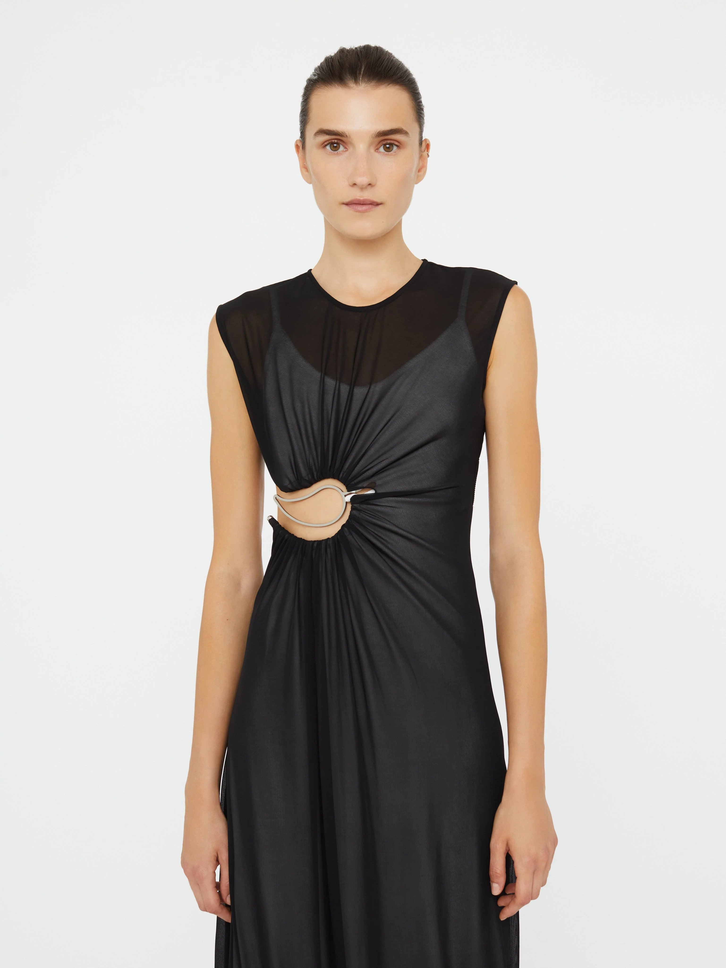 Christopher Esber - Paisley Overlay Encased Tank Dress - Image 3