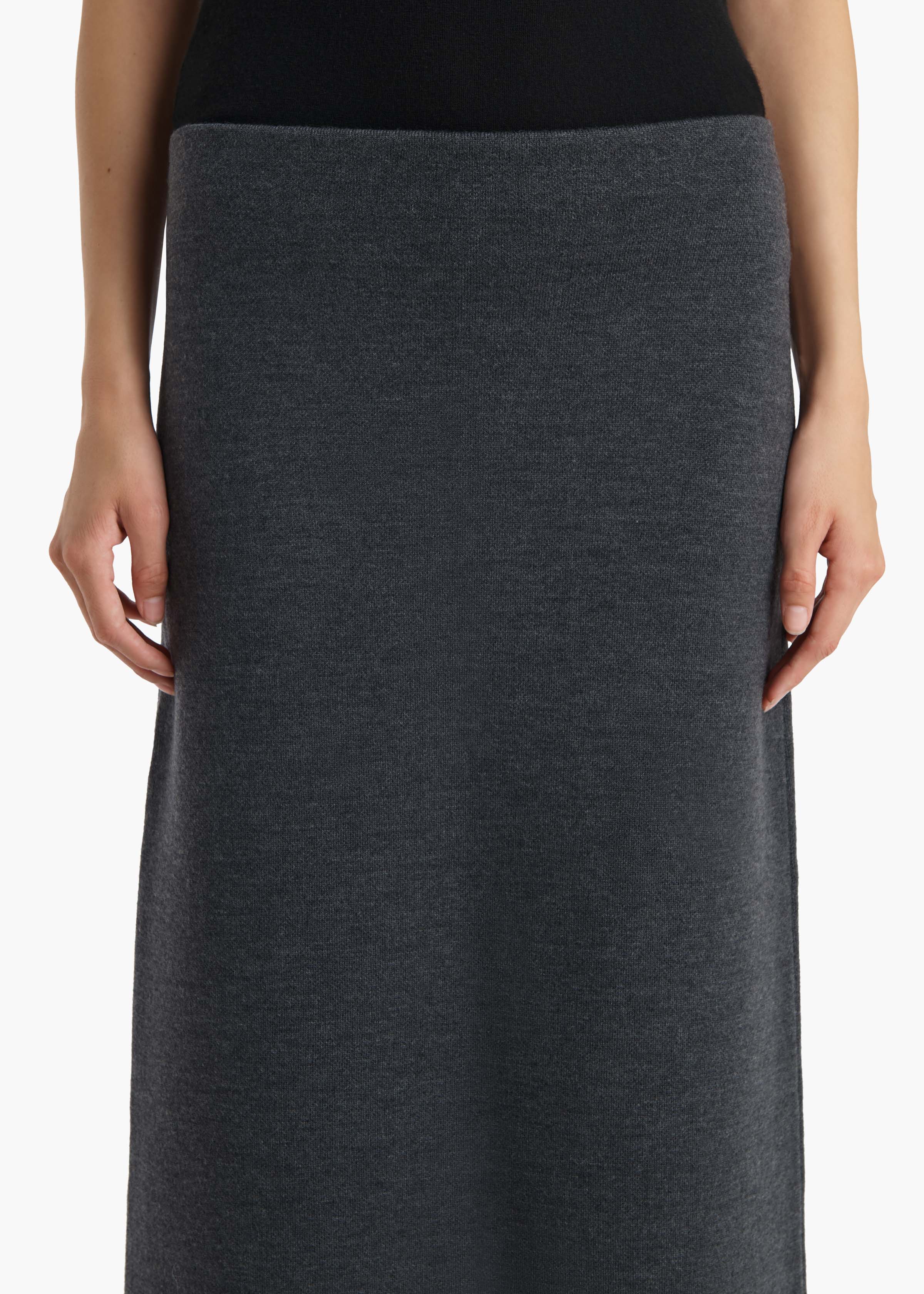 Khaite - Patri Skirt in Storm - Image 13