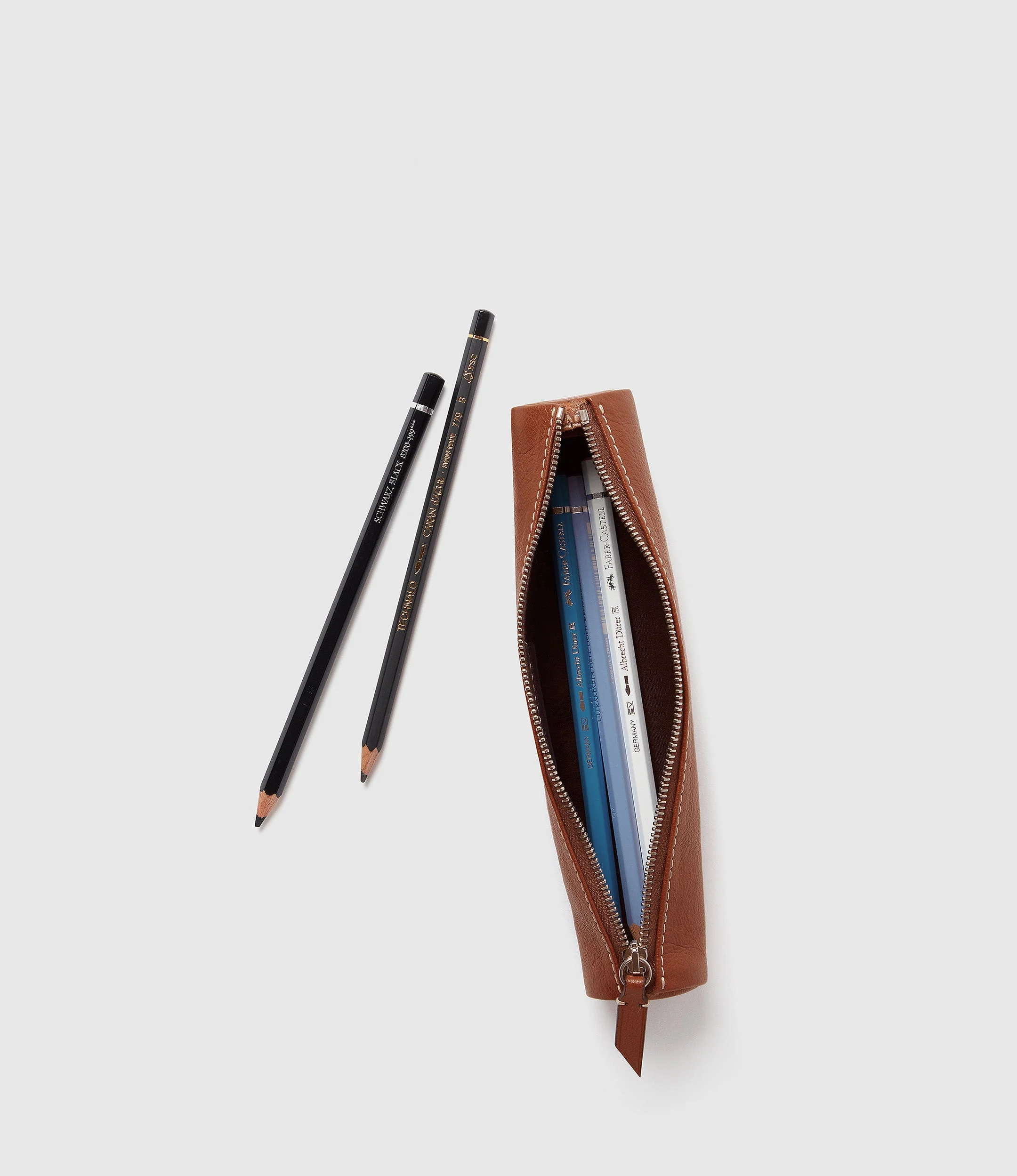 Metier - Pencil Case Buffalo Cognac - Image 2