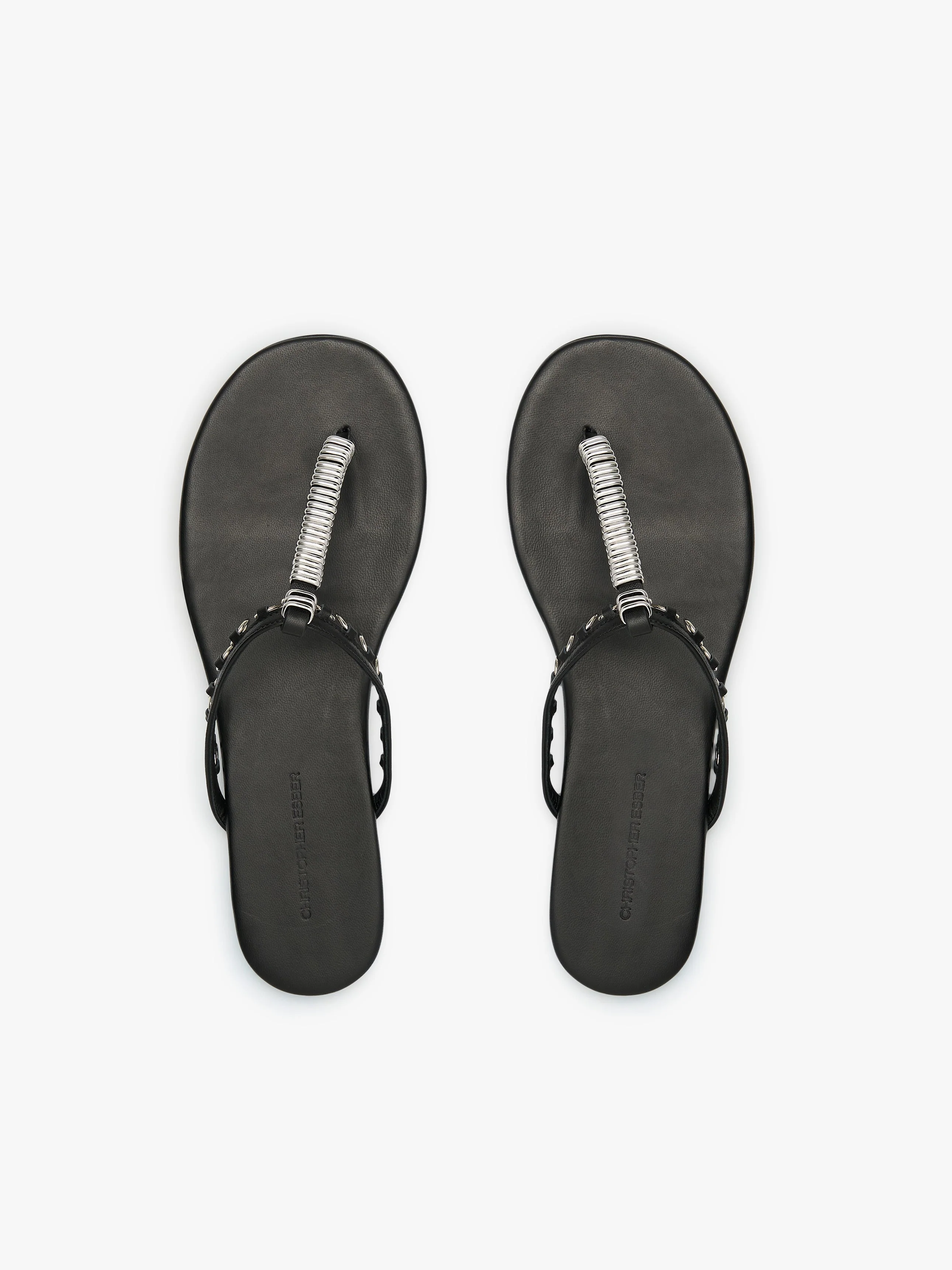 Christopher Esber - Pierced Flip Flop - Image 4
