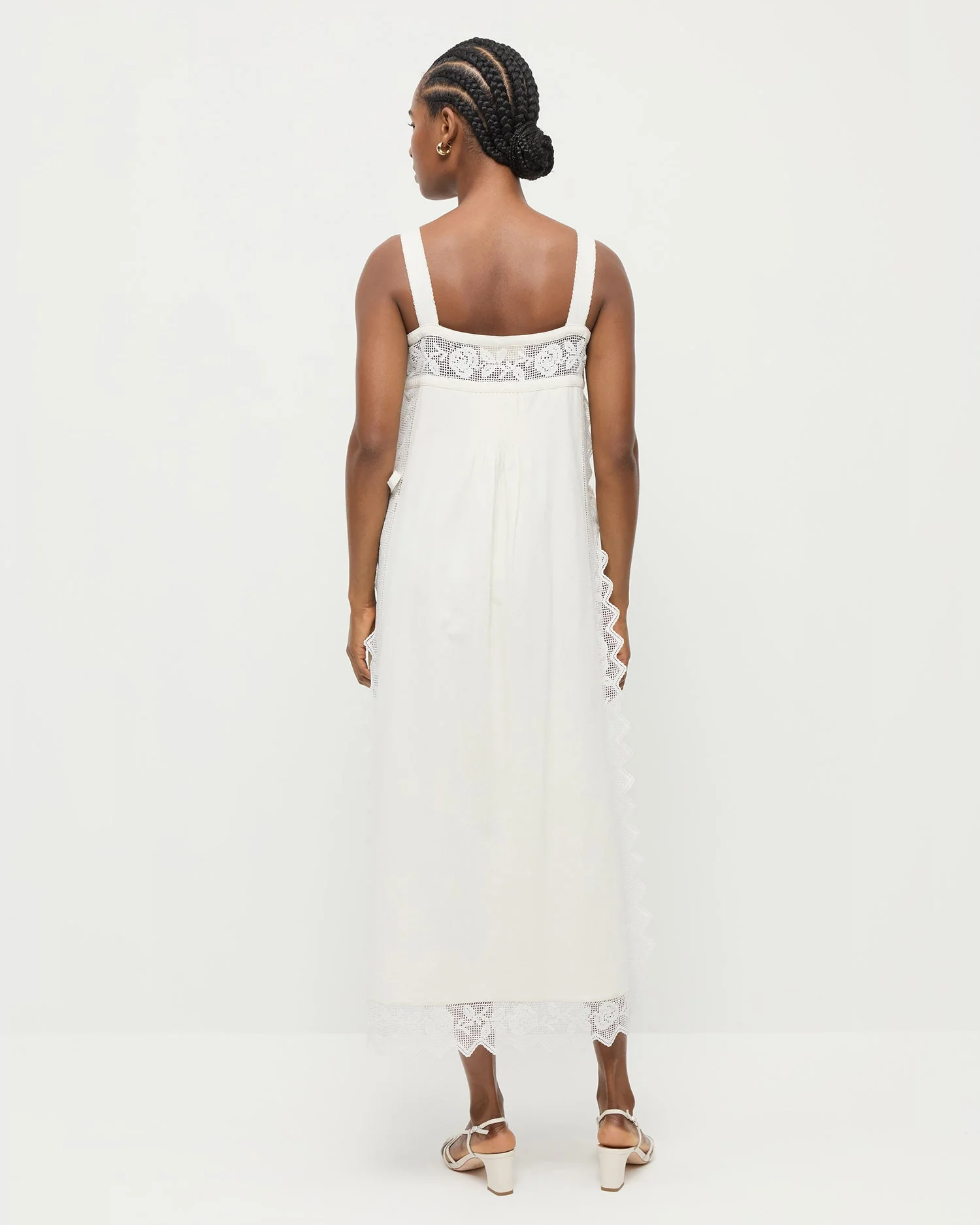 Loeffler Randall - Poppy Lace Trim Dress - Image 3