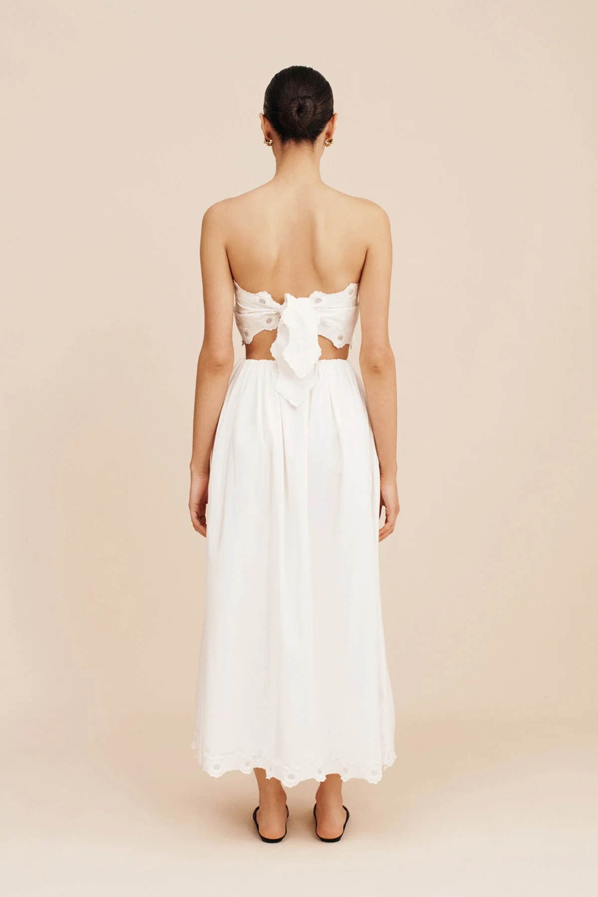 Posse - ANTOINETTE TIE TOP - VINTAGE WHITE - Image 11