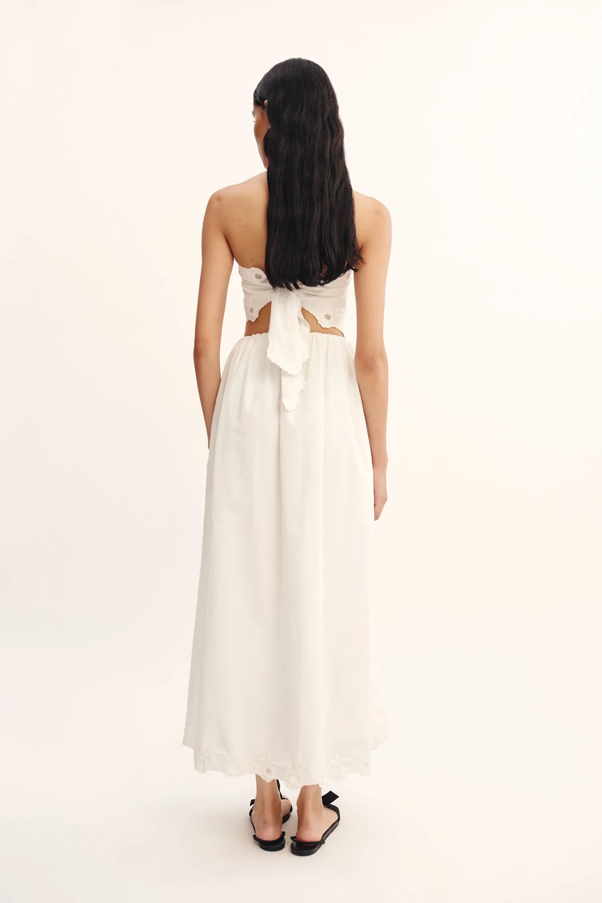 Posse - ANTOINETTE TIE TOP - VINTAGE WHITE - Image 6