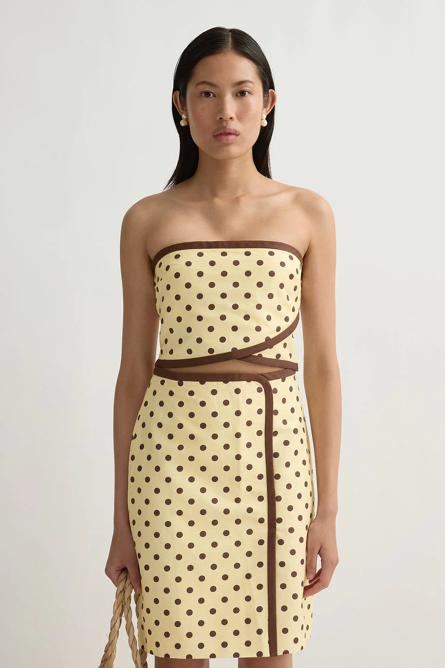 Posse - BOWIE SKIRT - VANILLA/CHOC - Image 3