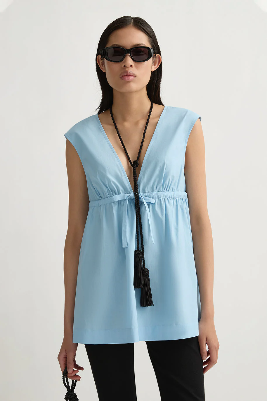 Posse - LINDIE TOP - CORNFLOWER