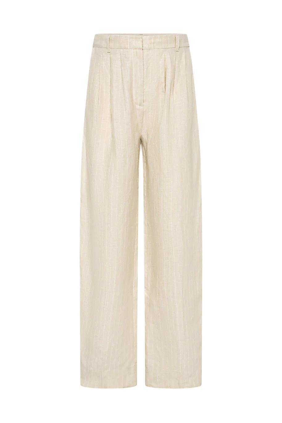 Posse - LUCILLE TROUSER - BEIGE PINSTRIPE - Image 13