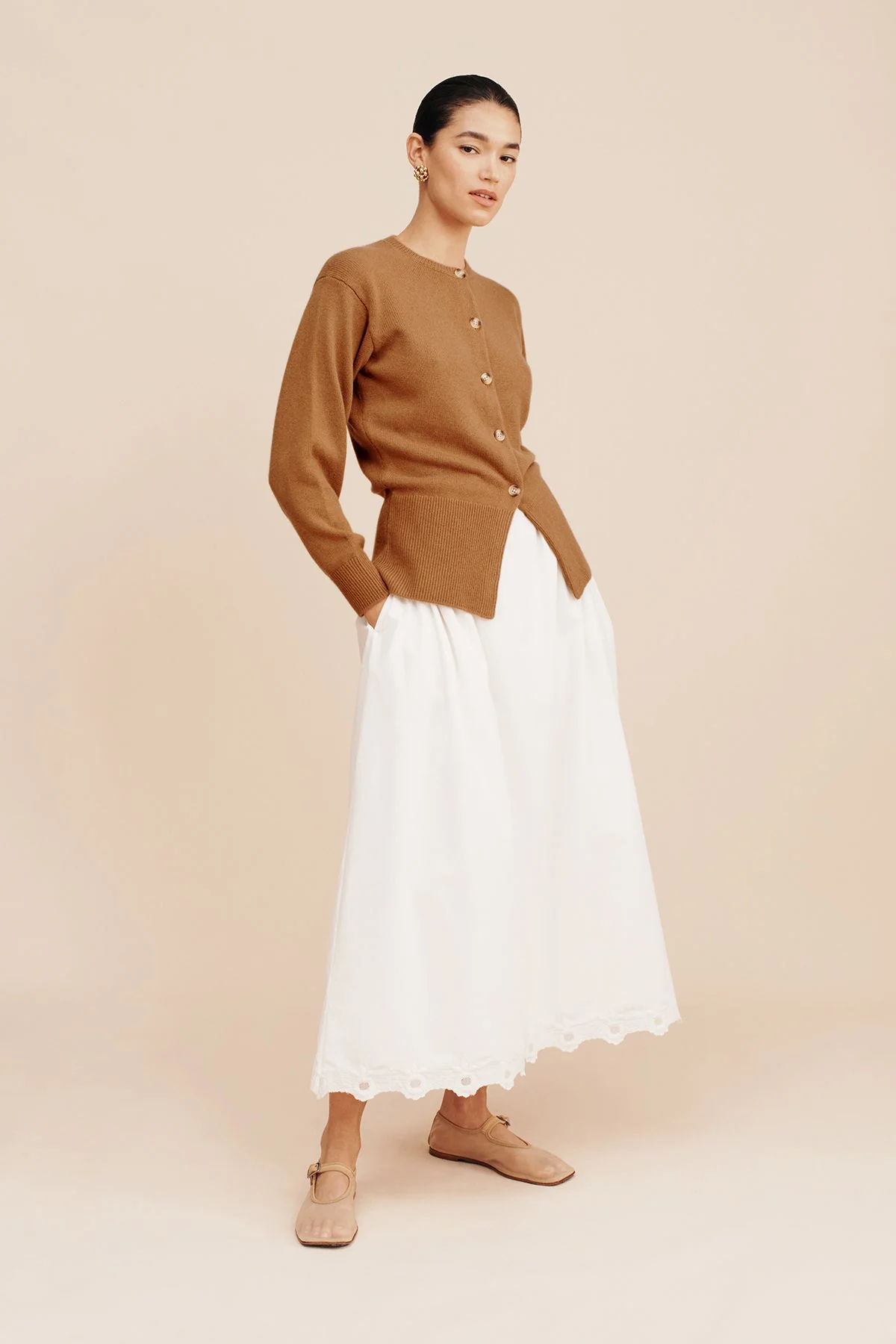 Posse - TERESA CARDIGAN - LATTE - Image 8