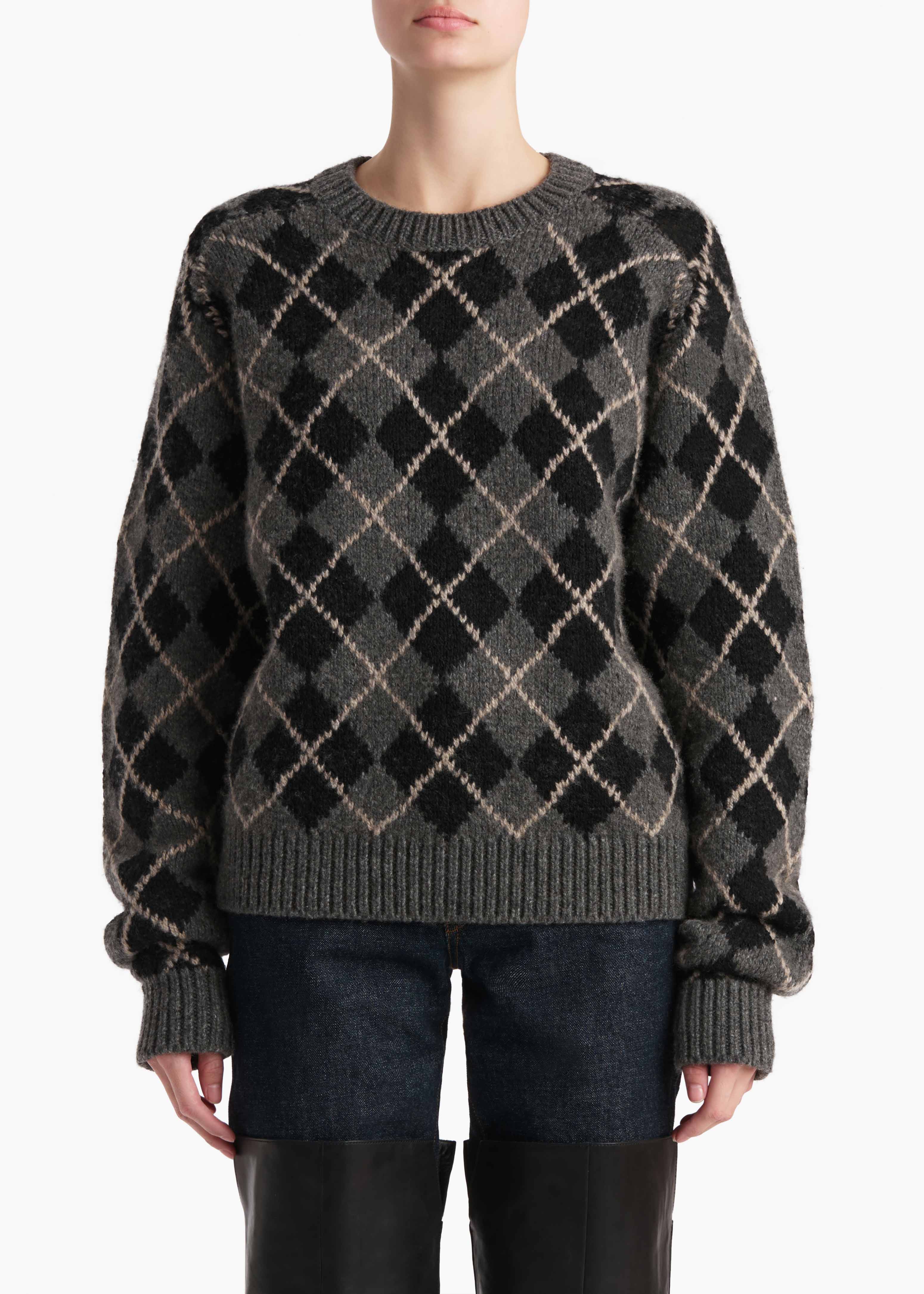 Khaite - Pratt Sweater in Stone Multi - Image 10