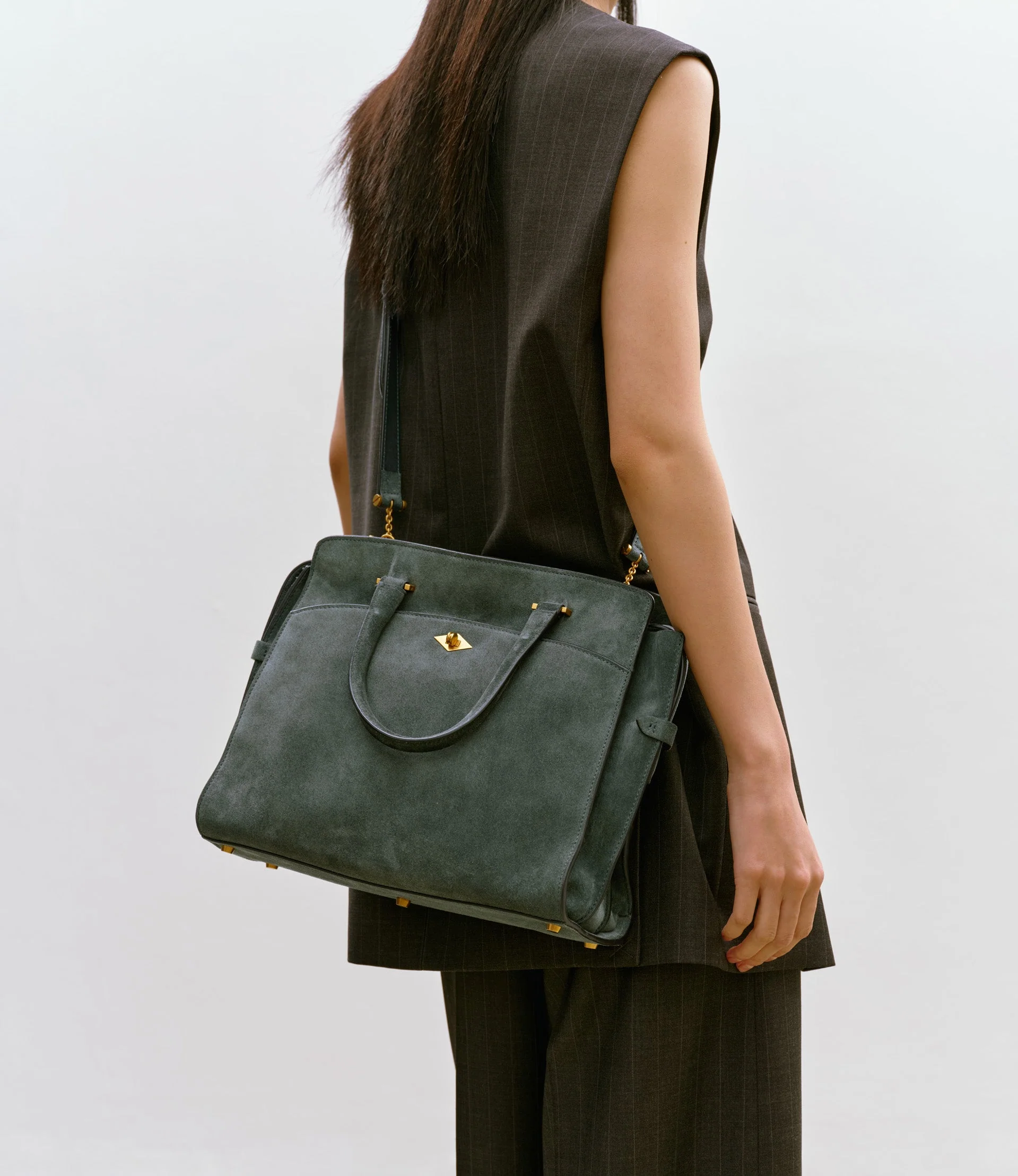 Metier - Private Eye Slim Suede Emerald - Image 5