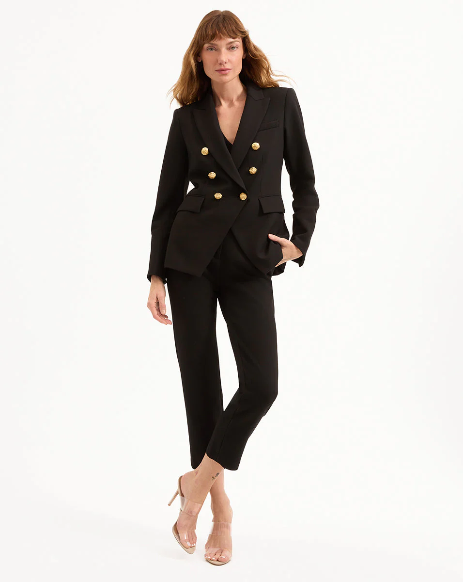 Veronica Beard - Renzo Crest Button Pant - Image 6