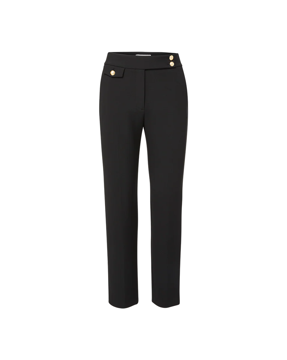 Veronica Beard - Renzo Crest Button Pant - Image 7