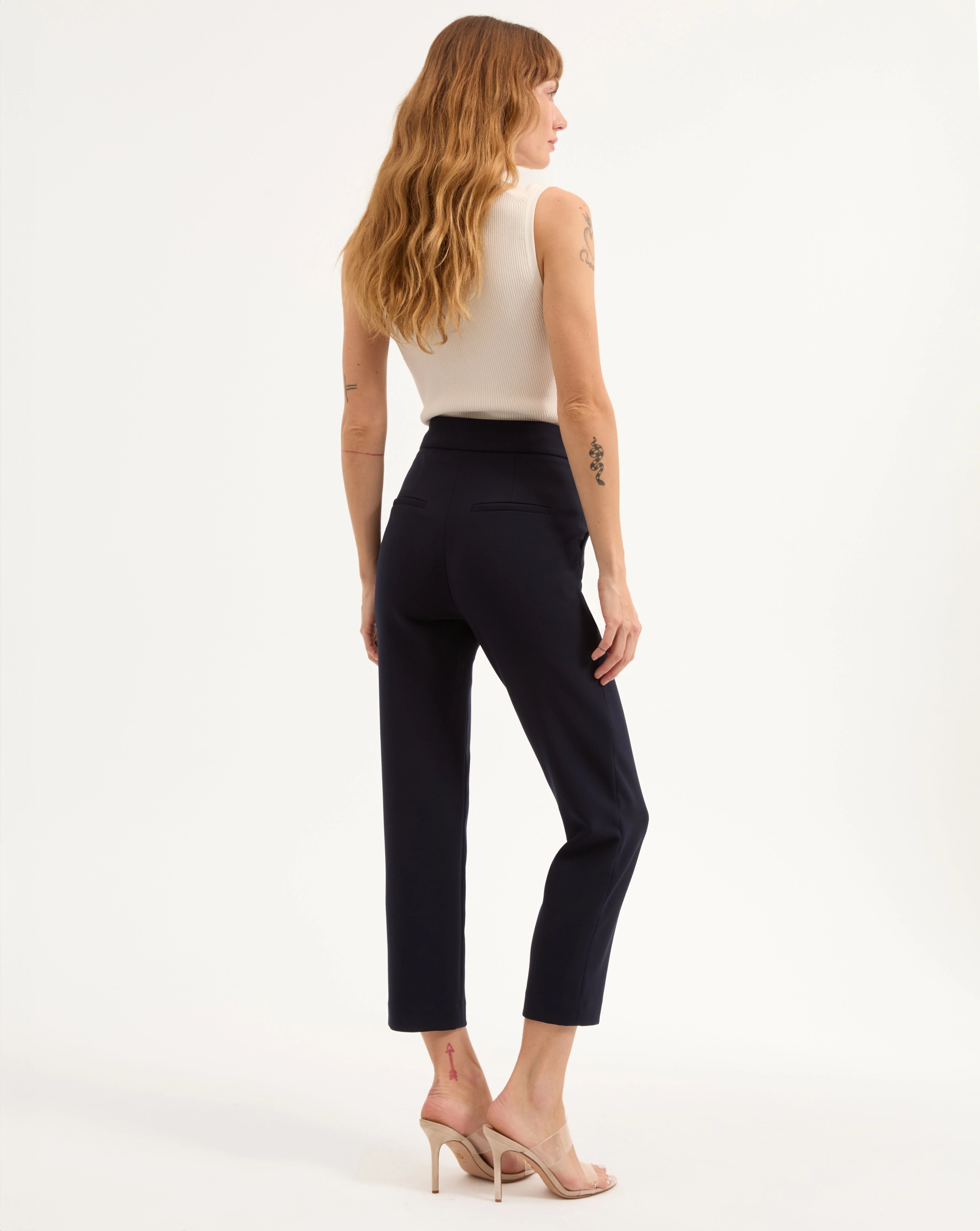 Veronica Beard - Renzo Crest Button Pant - Image 5
