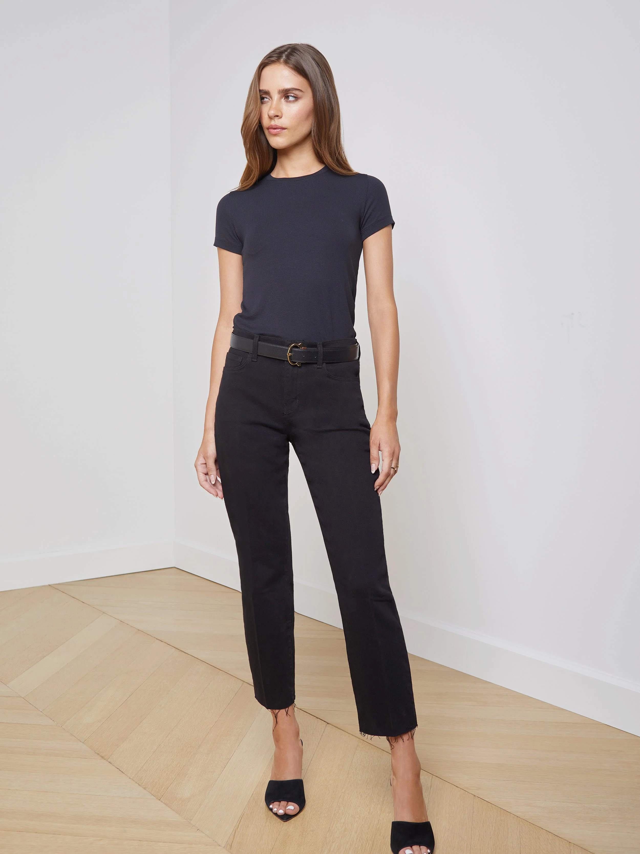 L'AGENCE - Ressi Micro - Rib Tee - Image 5