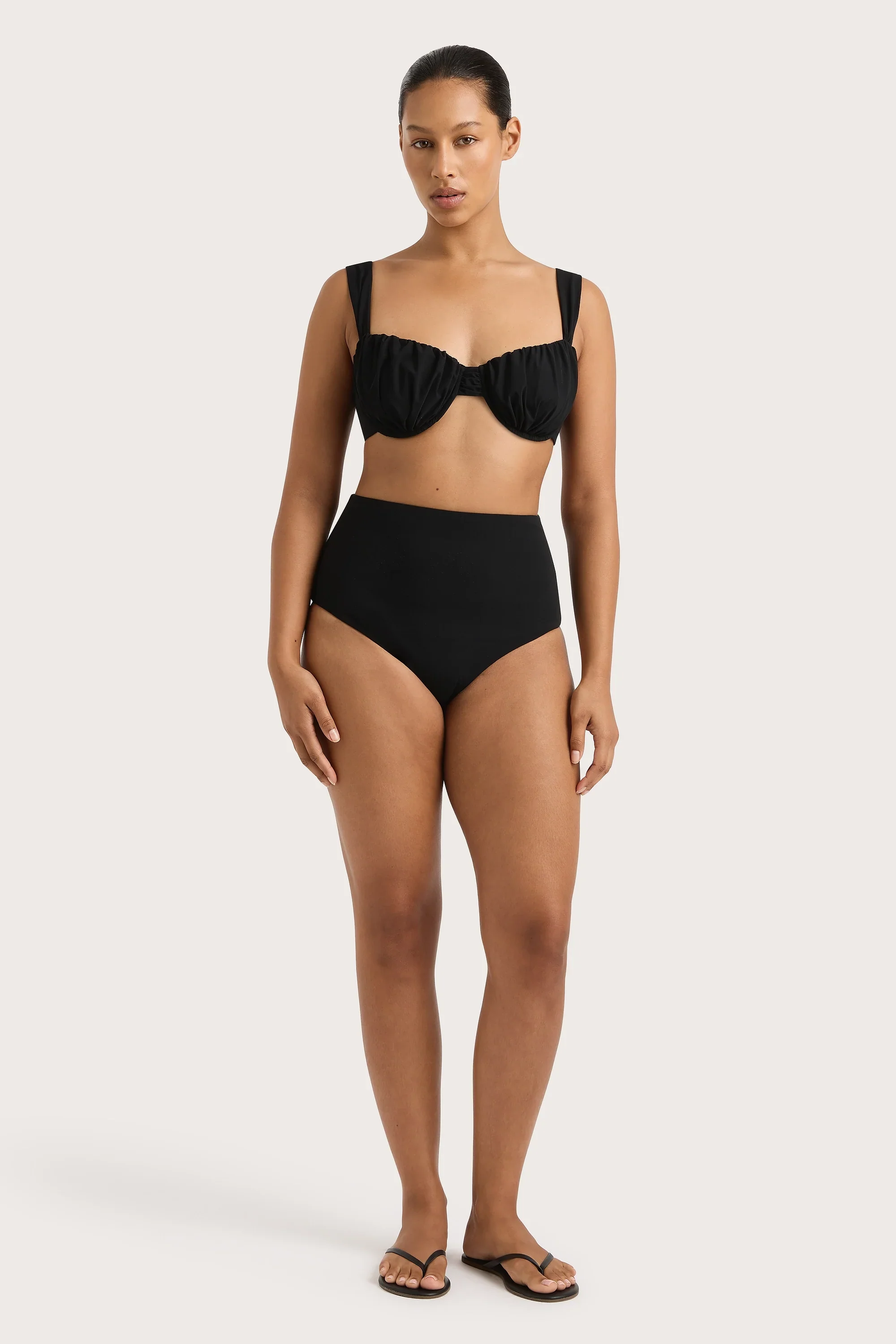 Faithfull - Reyes Bikini Bottom Black - Final Sale