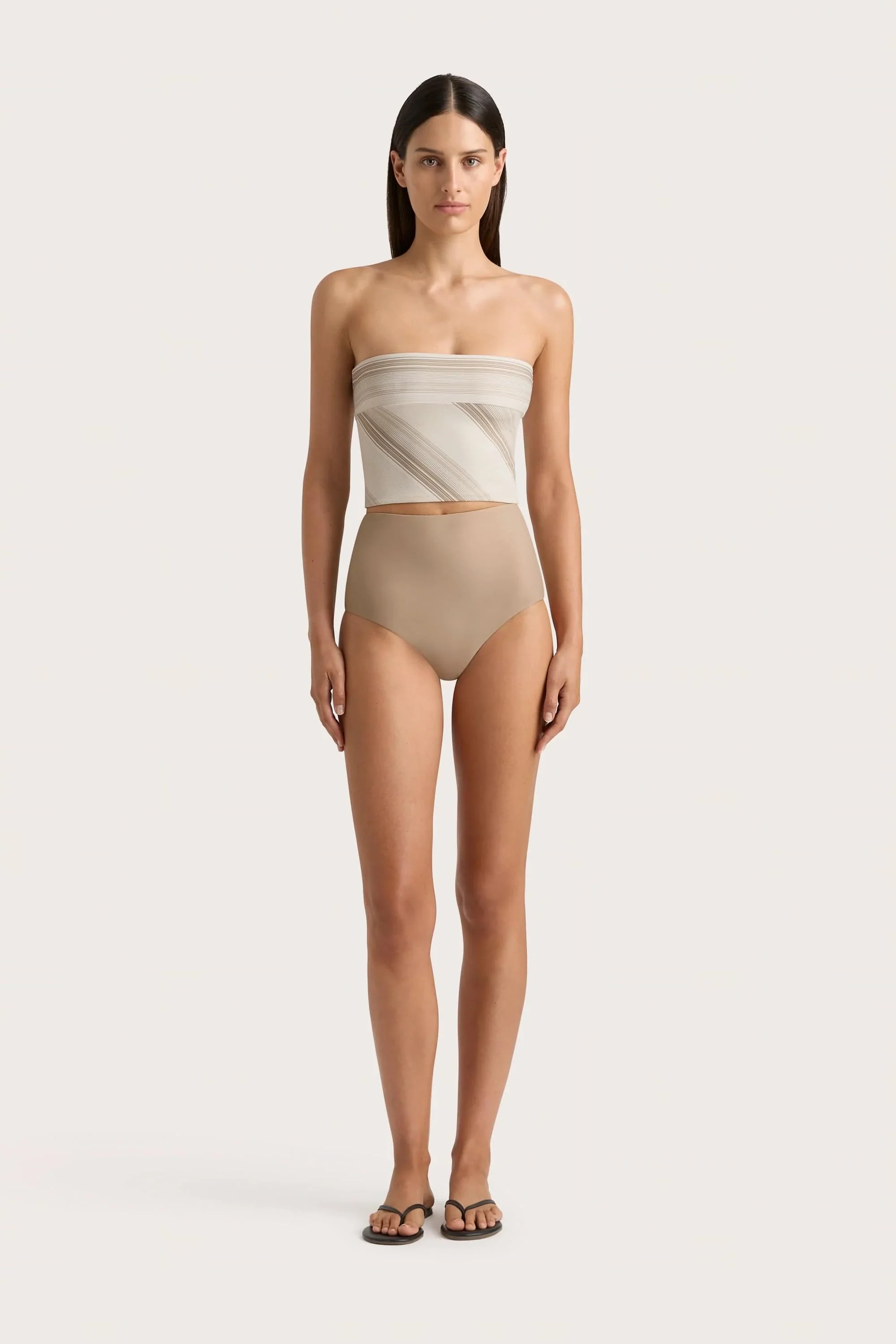 Faithfull - Reyes Bikini Bottom Taupe - Final Sale