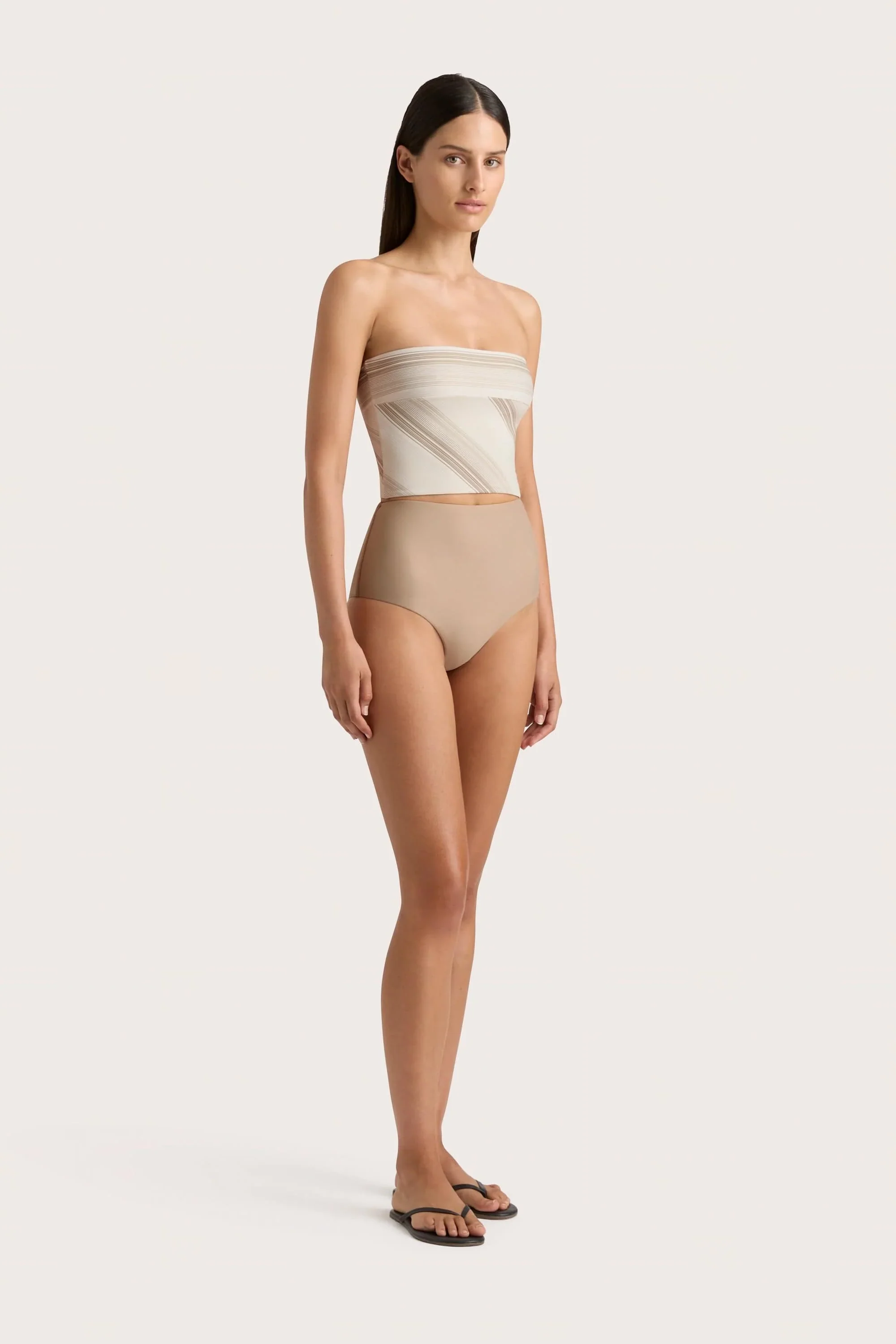 Faithfull - Reyes Bikini Bottom Taupe - Final Sale - Image 3
