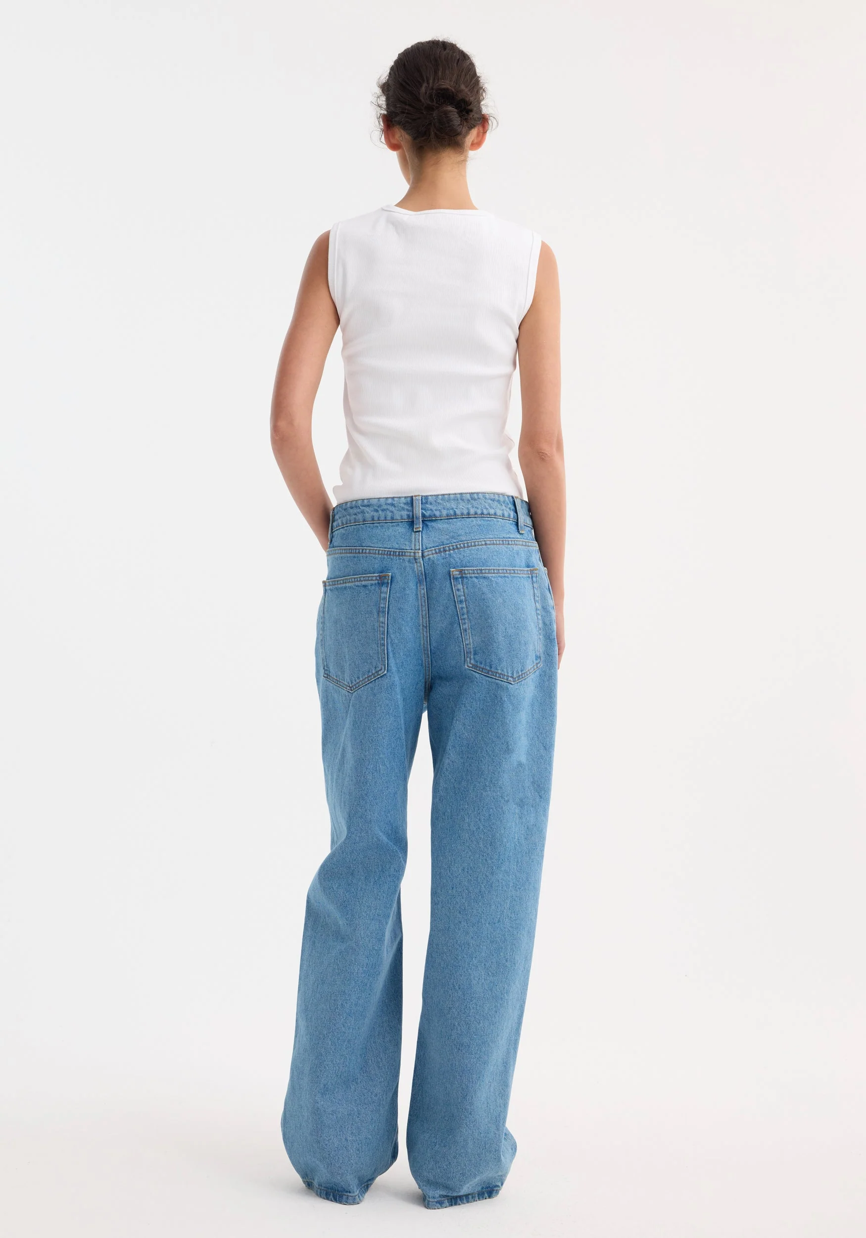 ROHE - Dense rib tank top | optic white - Image 6
