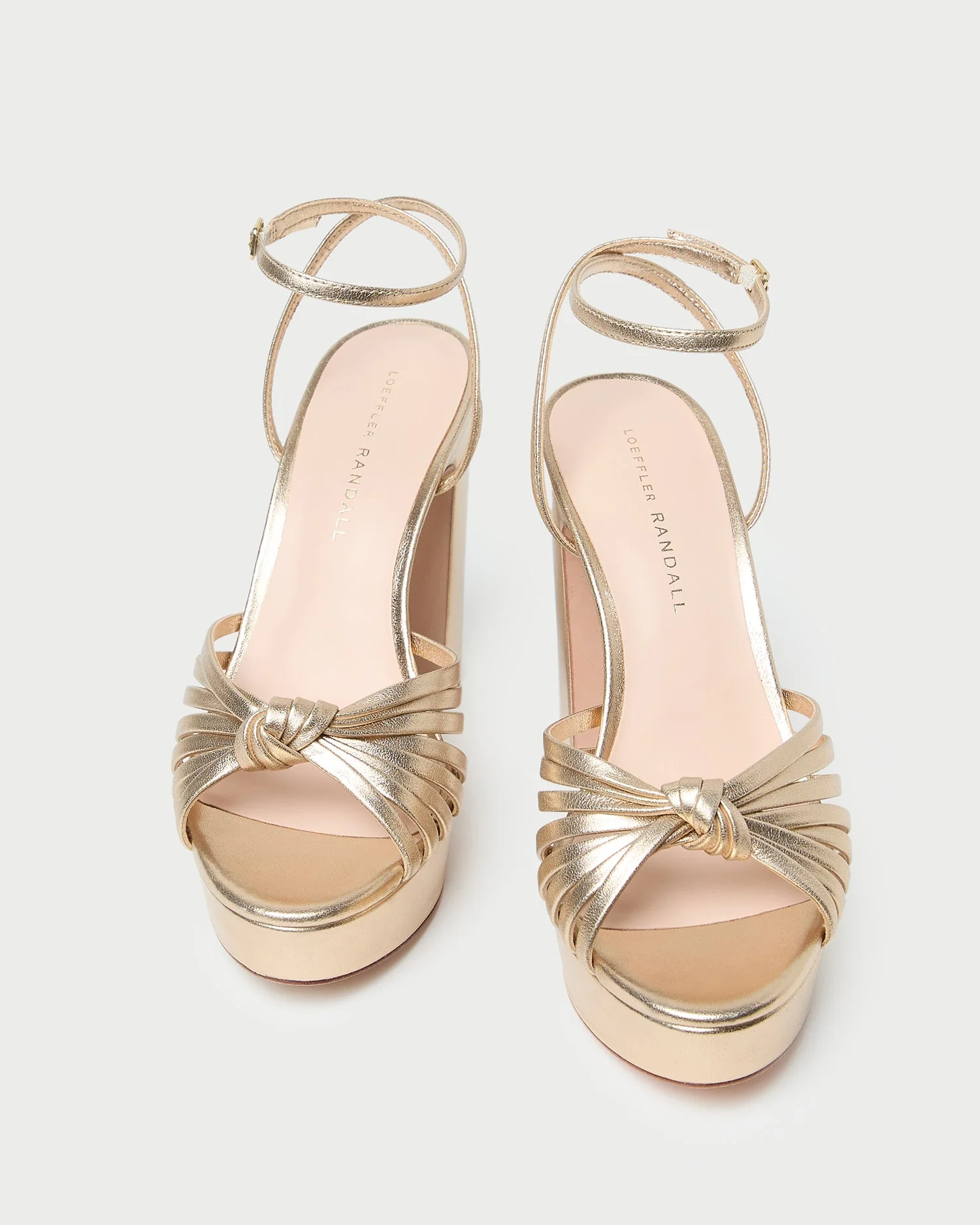 Loeffler Randall - Rivka Champagne Knot Platform Sandal - Image 3