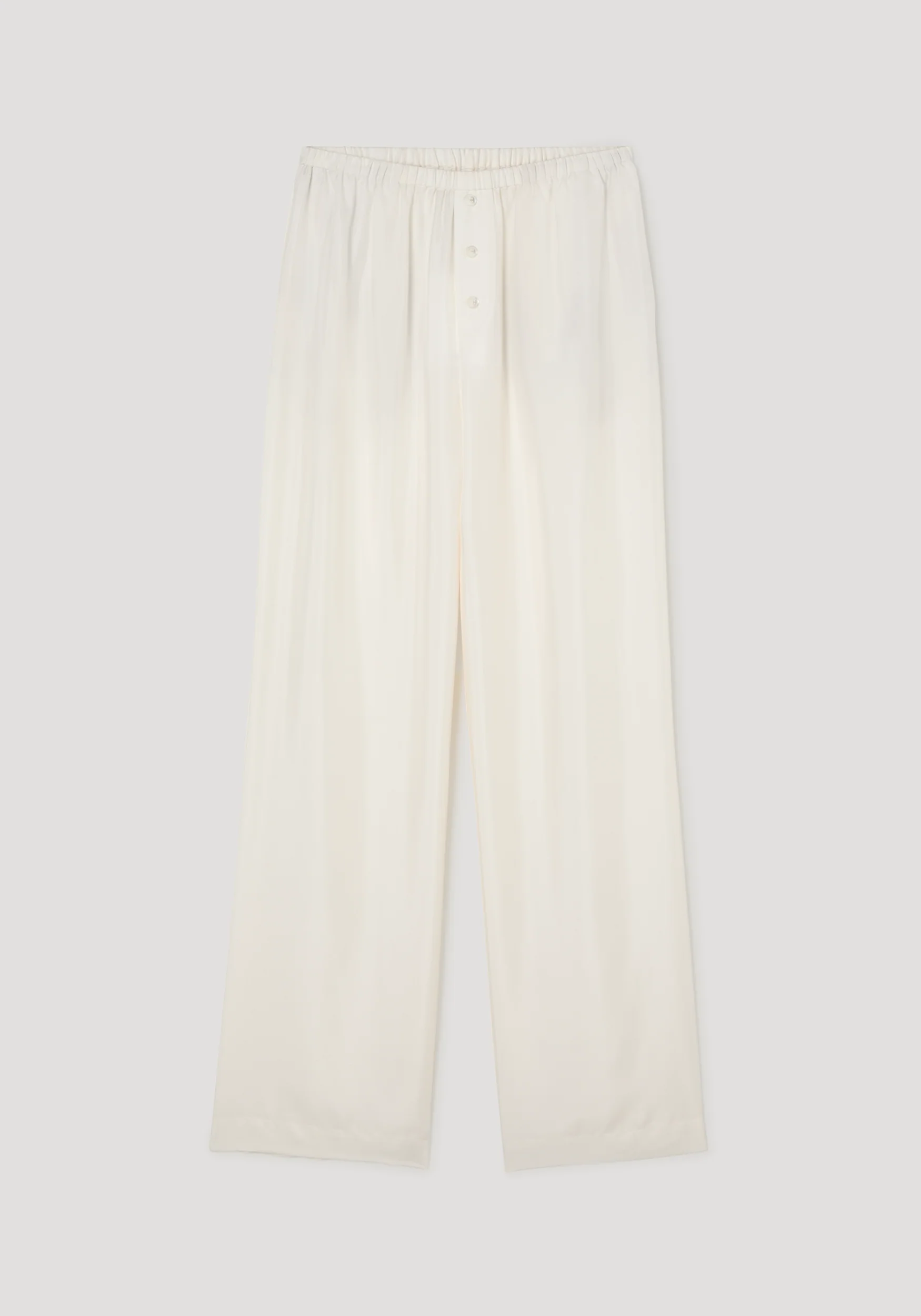 ROHE - Silk pyjama trousers | cream - Image 5