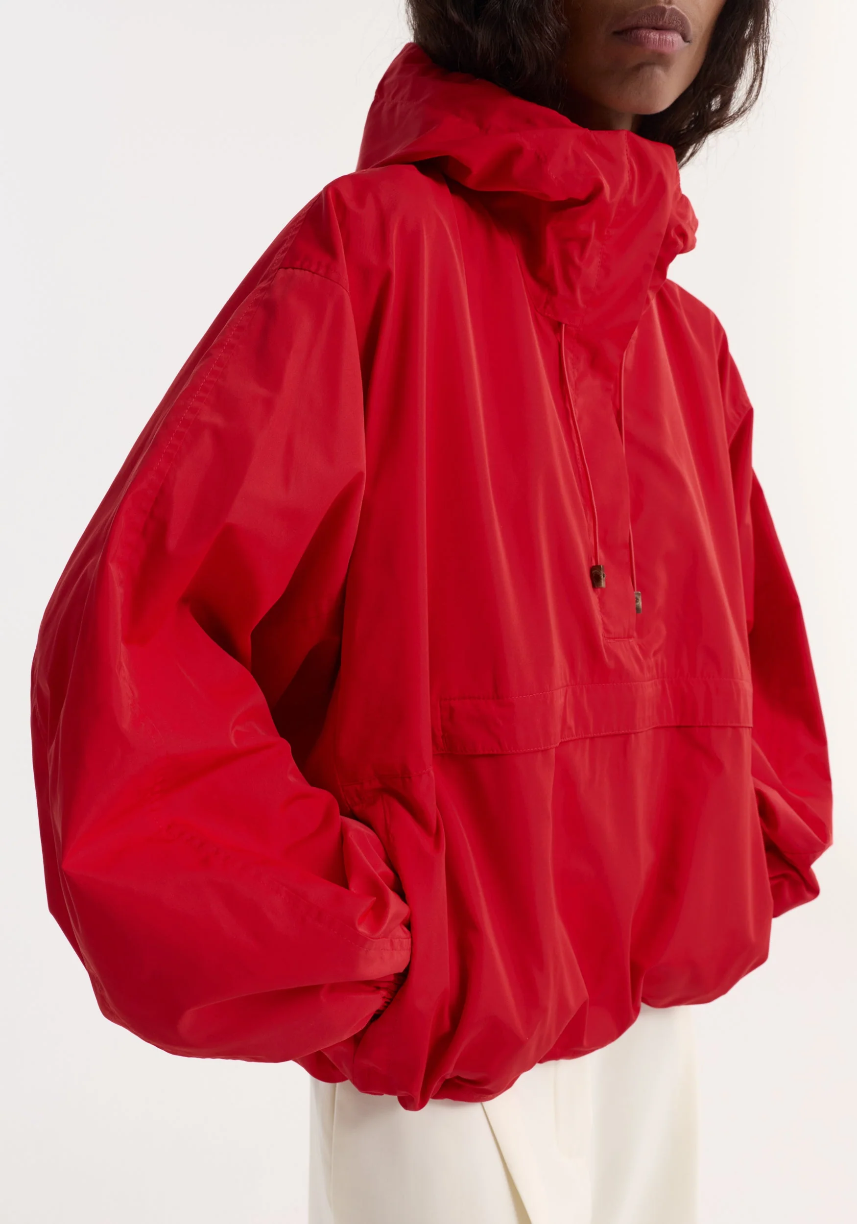 ROHE - Volume silk - blend anorak | red - Image 3
