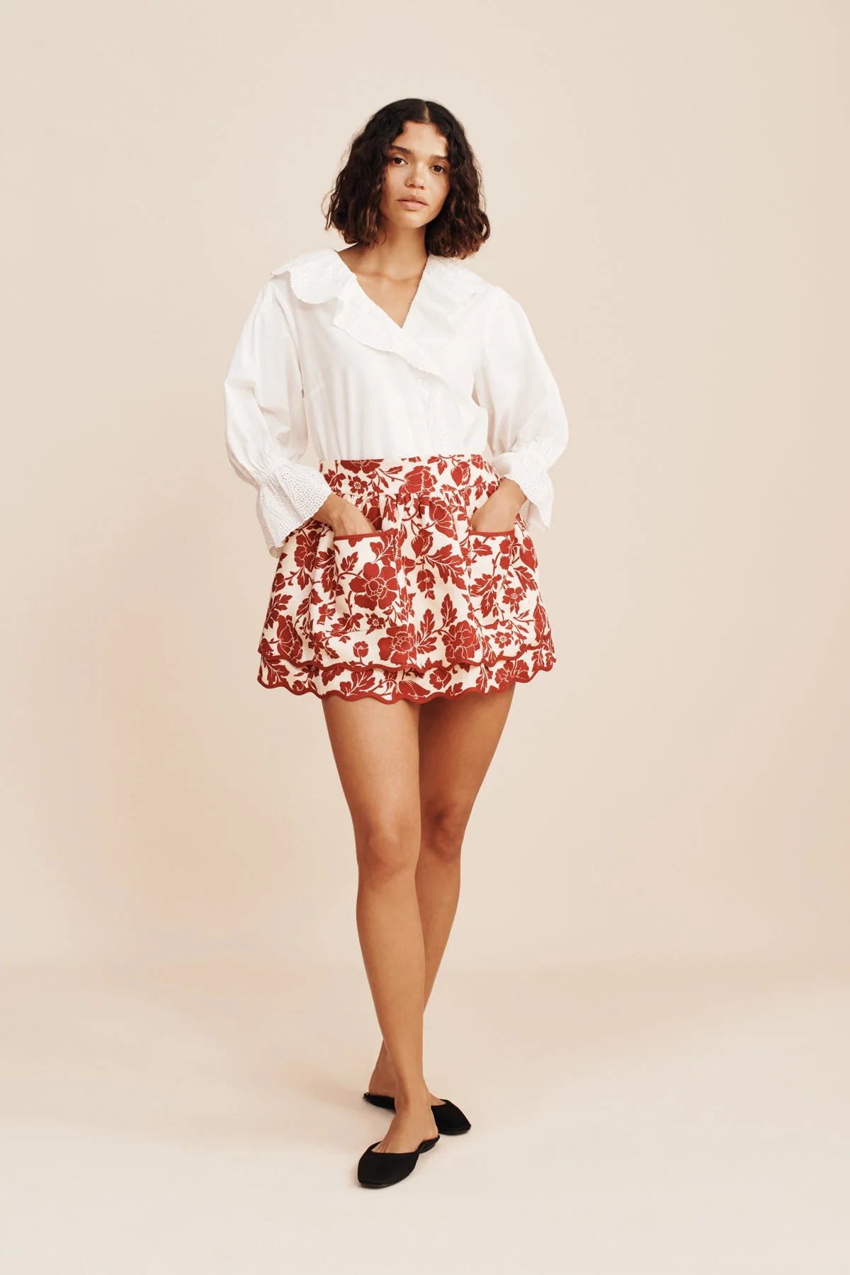 Posse - ROMEO APRON - SCARLET BLOOM - Image 8