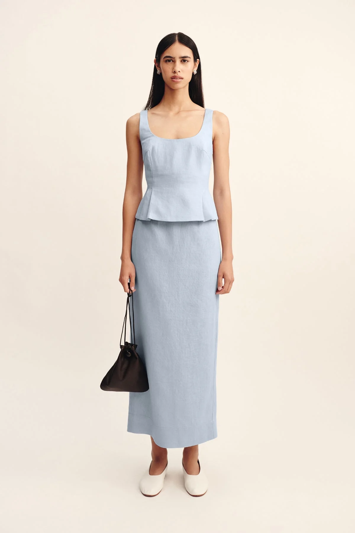 Posse - ROSALIE TOP - SILVER BLUE - Image 3