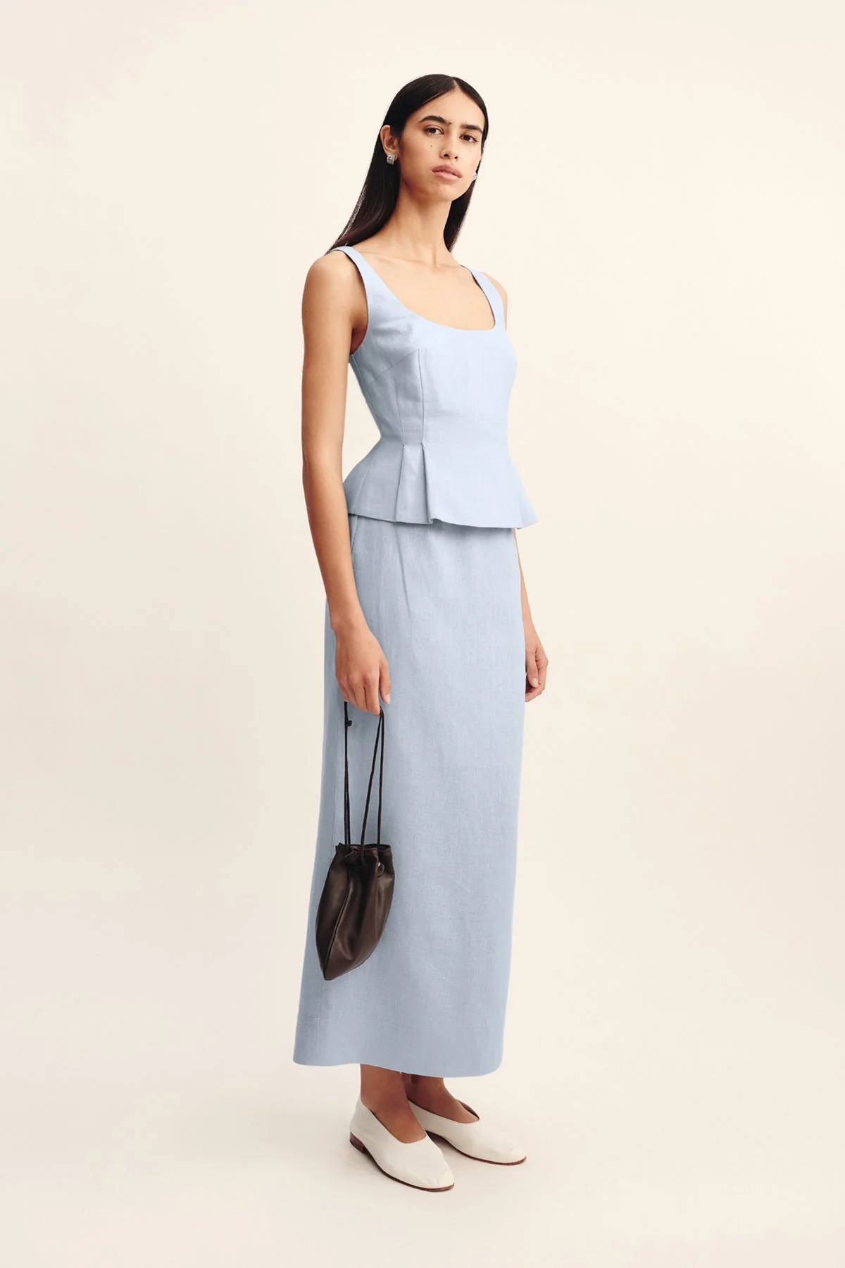 Posse - ROSALIE TOP - SILVER BLUE - Image 4